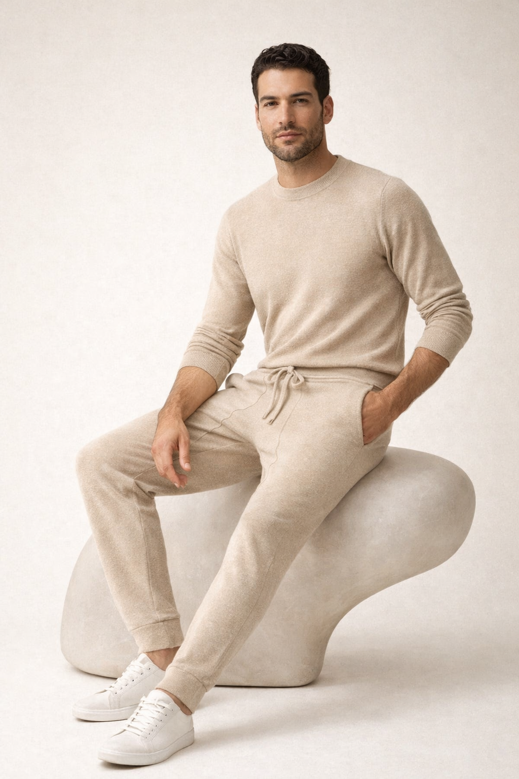 Classic Leisure Trouser Beige