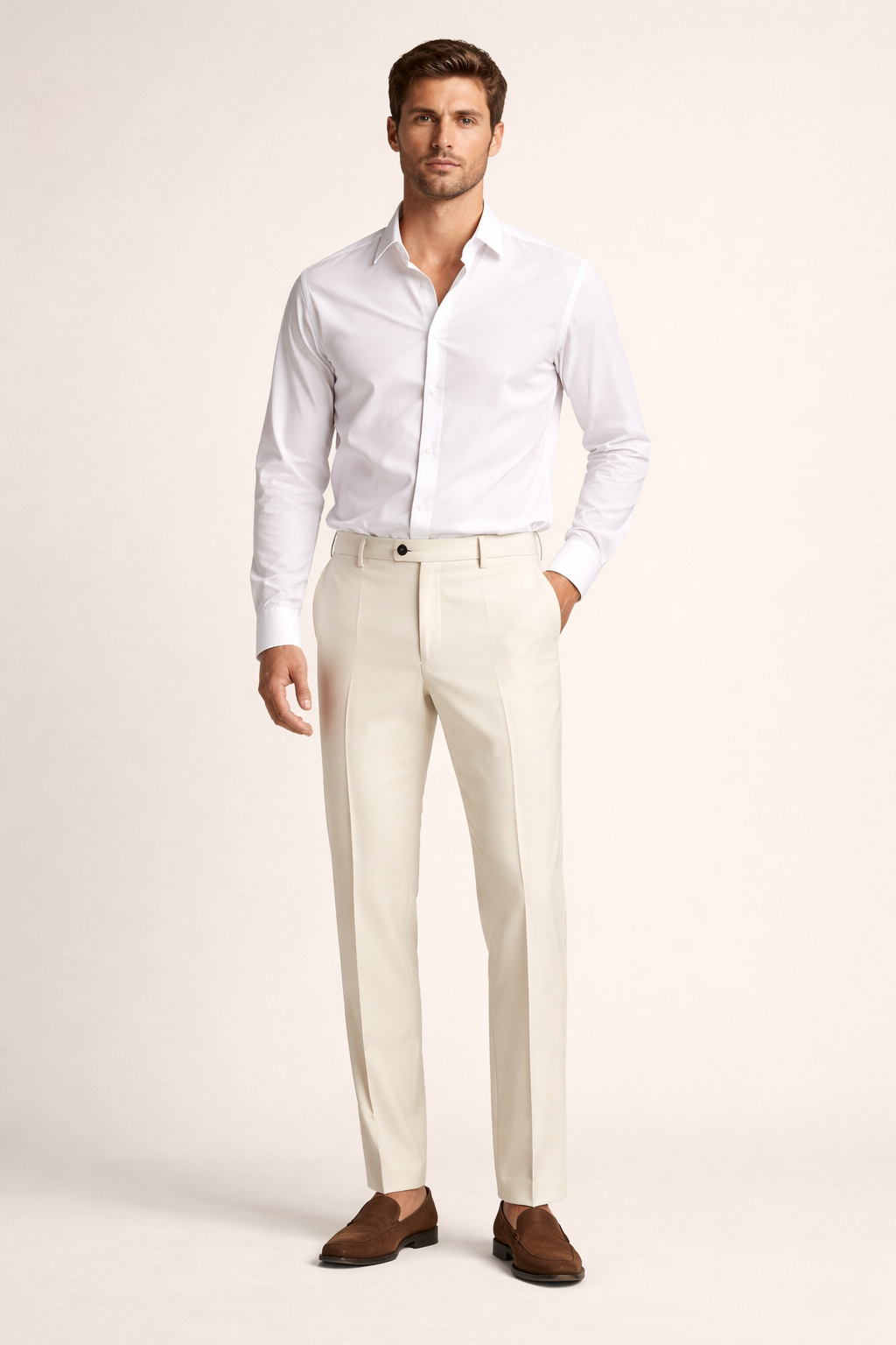 Imperium Tailored Pant Ivory