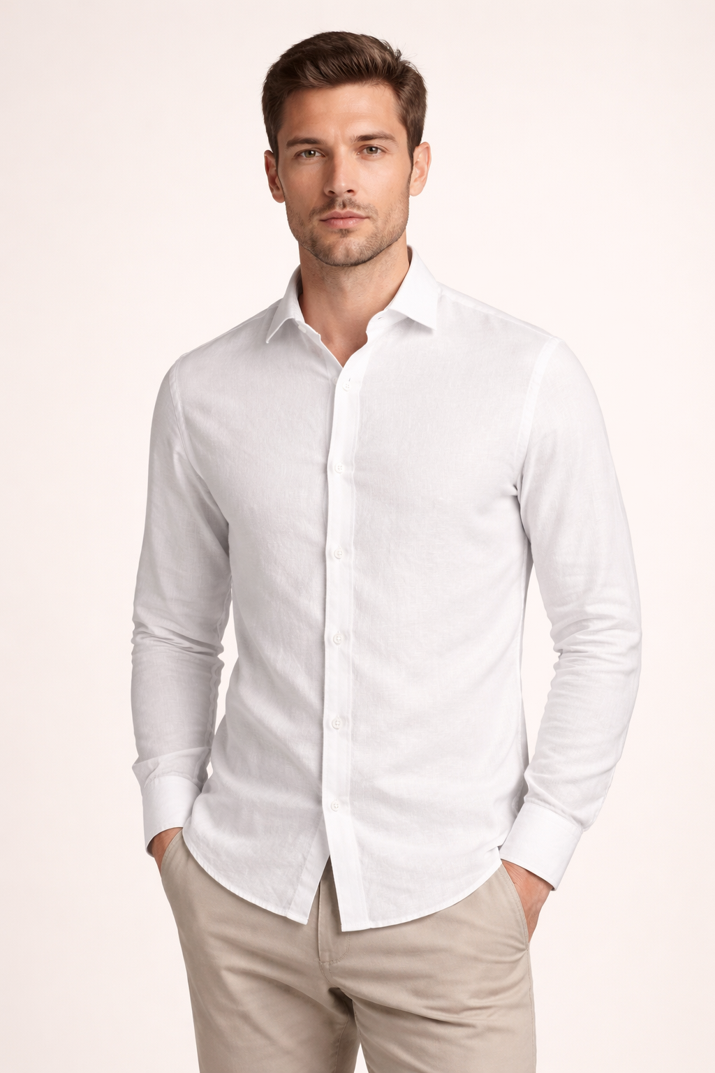 Haute Linen Shirt White