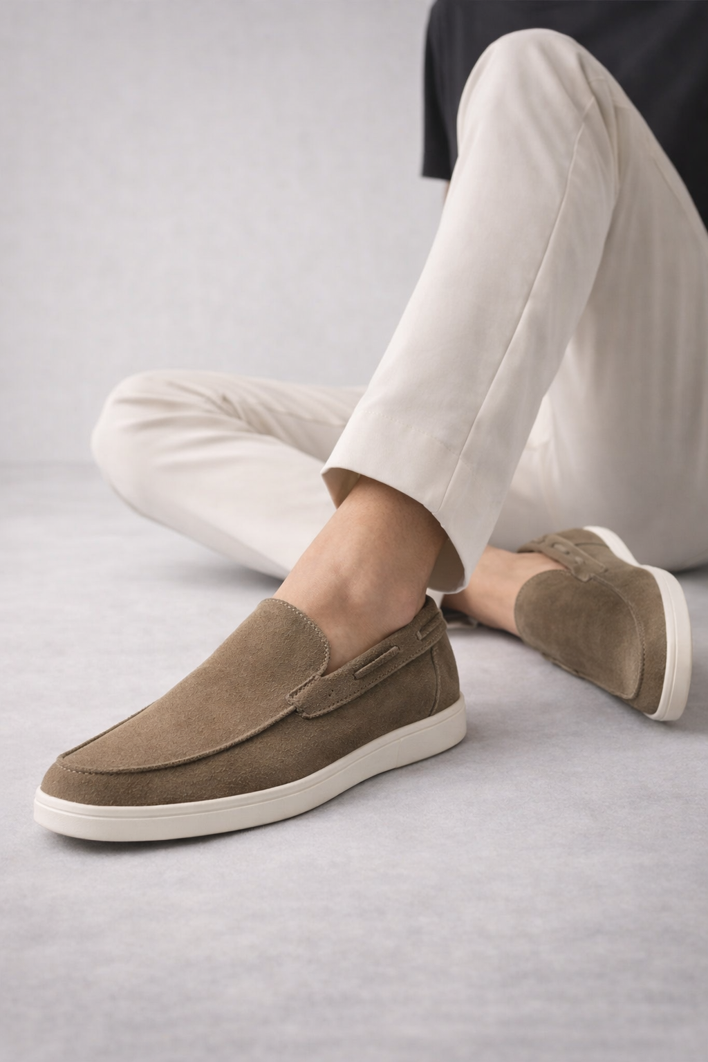 Ancestral Loafer Khaki Grey