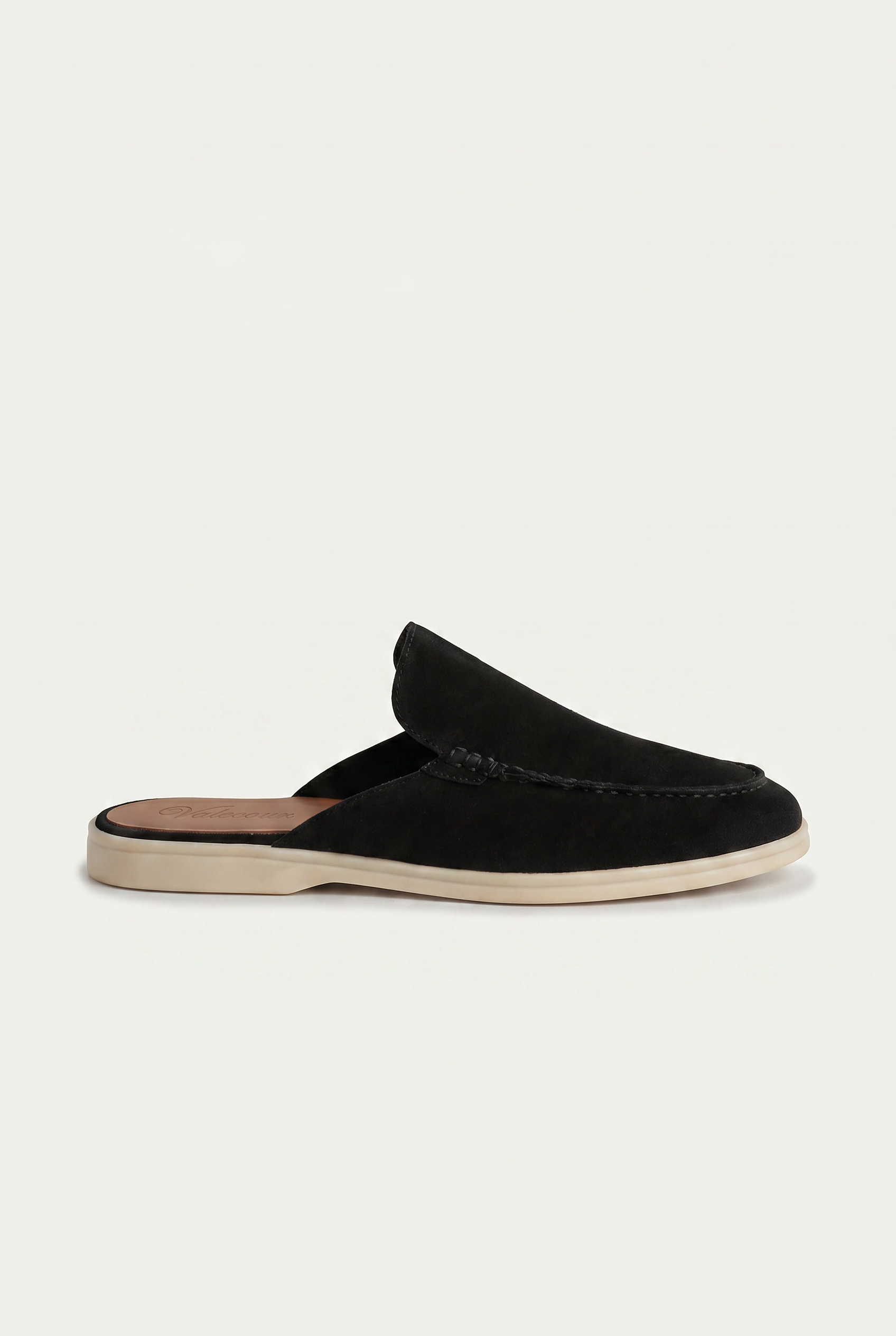 Ancestral Suede Mule Schwarz