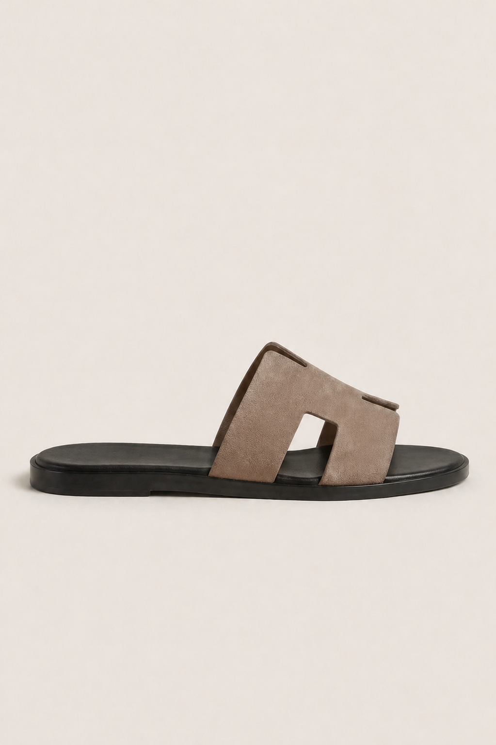 Valero Wildleder Sandale Taupe