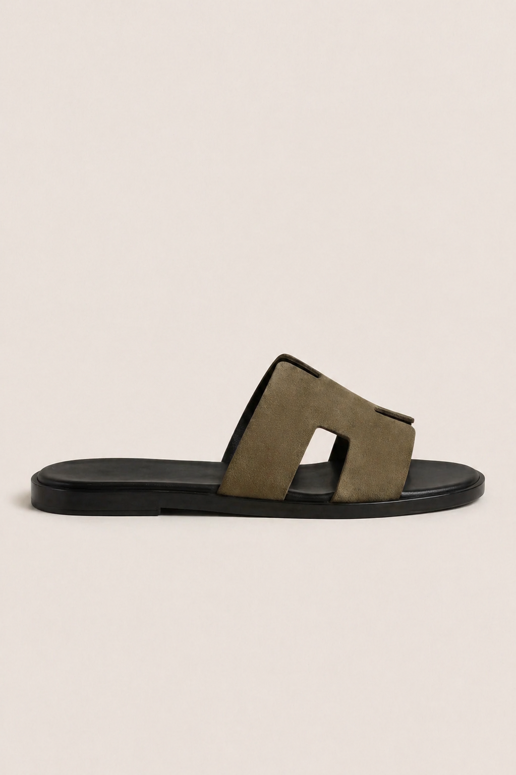 Valero Wildleder-Sandale Olive