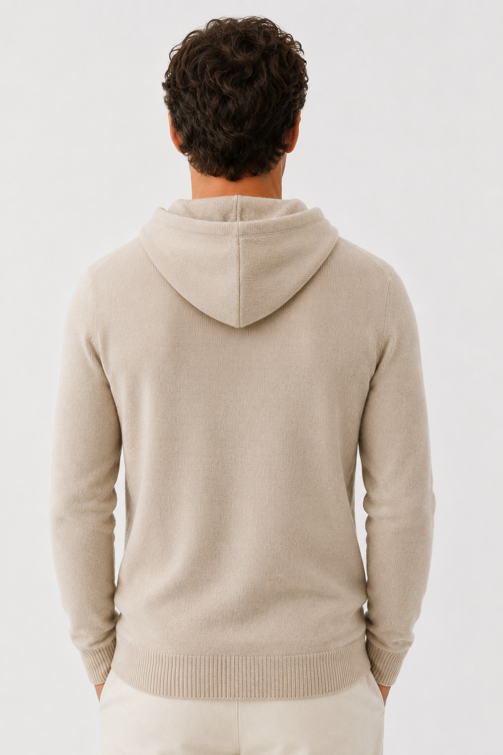 Levano Hooded knit Beige