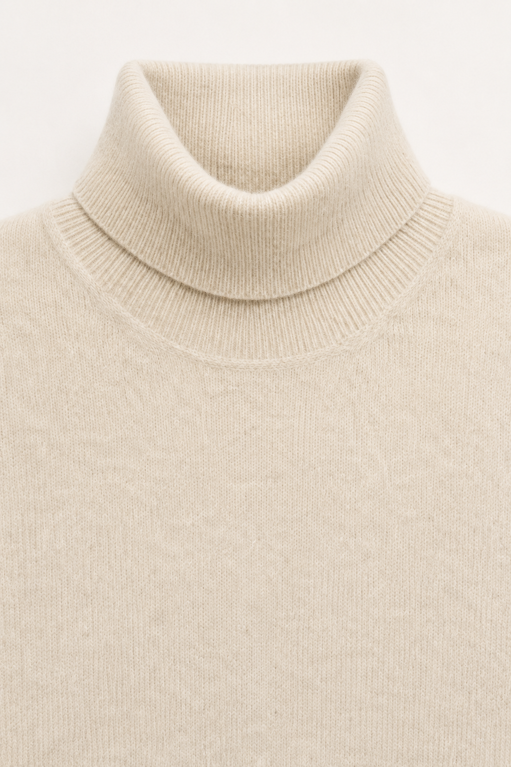 Intemporel Rollkragenpullover Jeansblau