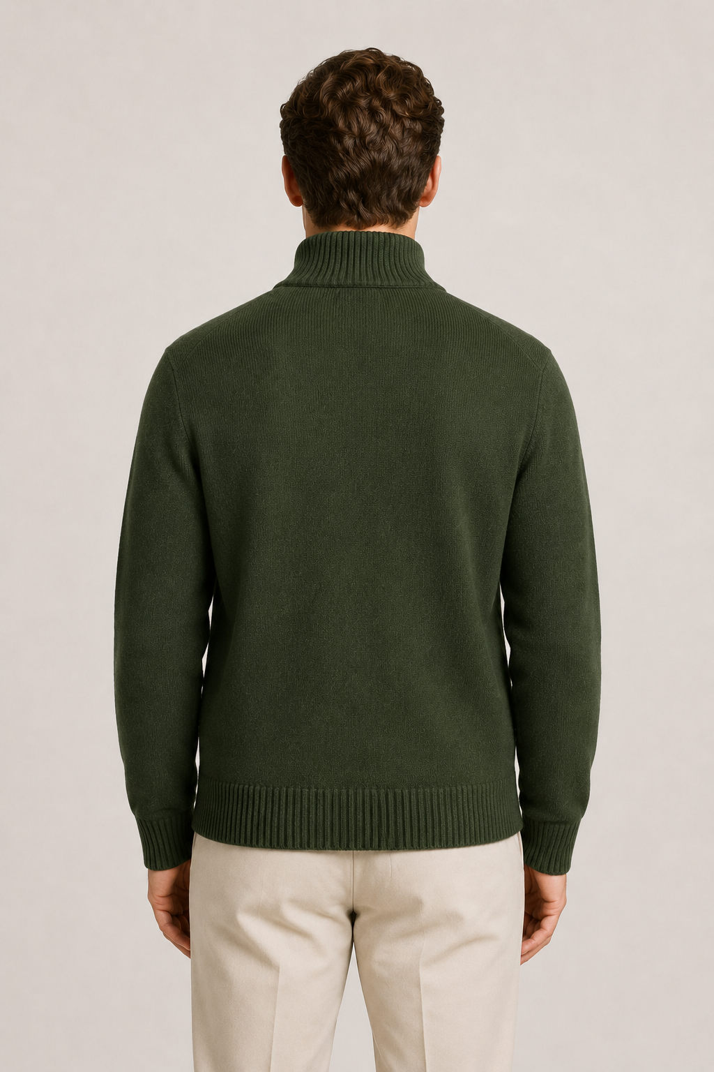 Strick-Cardigan mit Knöpfen, Forest