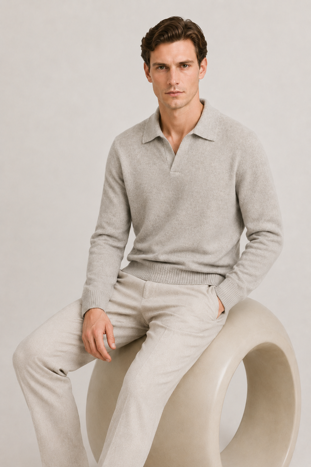 Nuage Sweaterstrick Grau