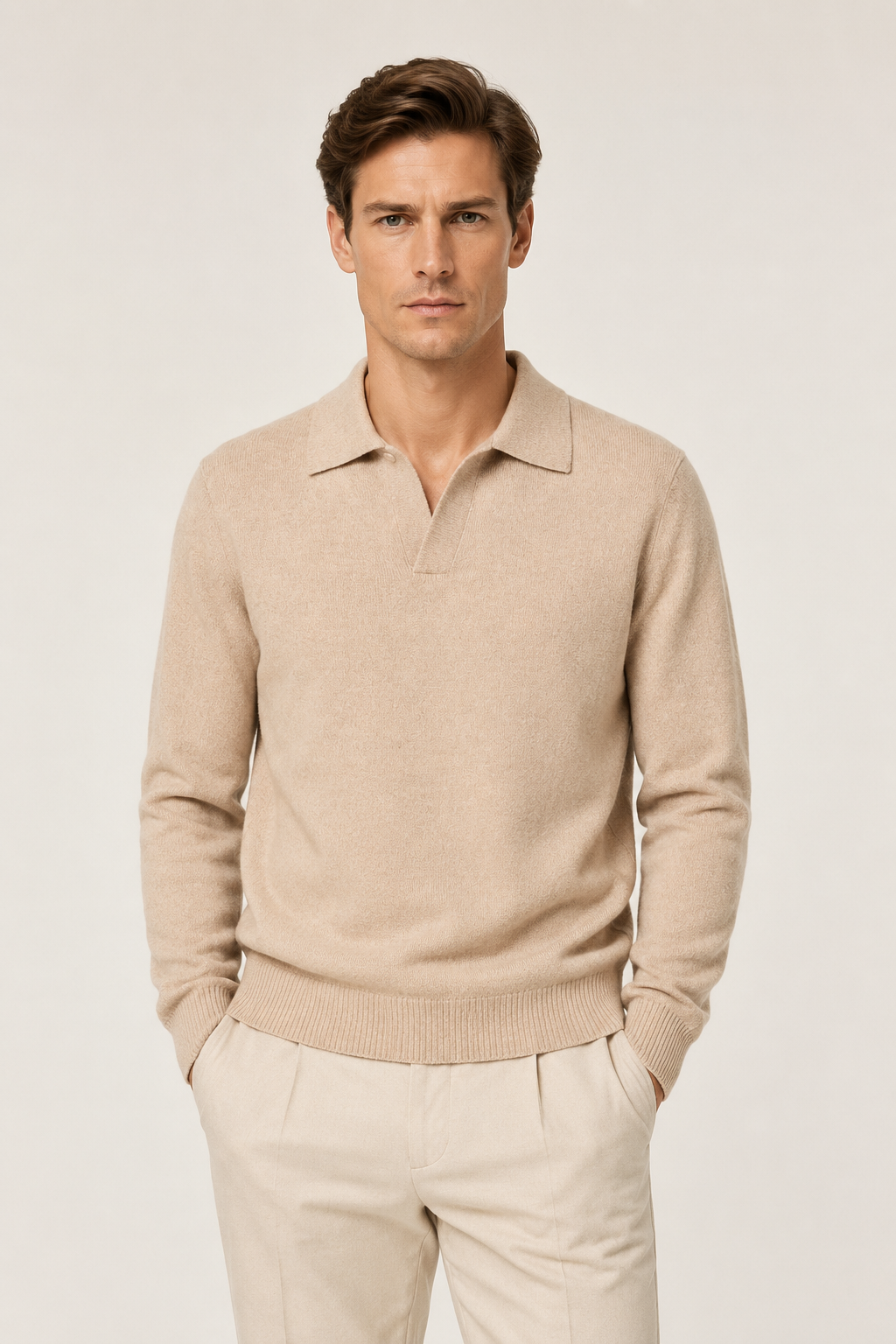 Nuage Strickpullover Beige