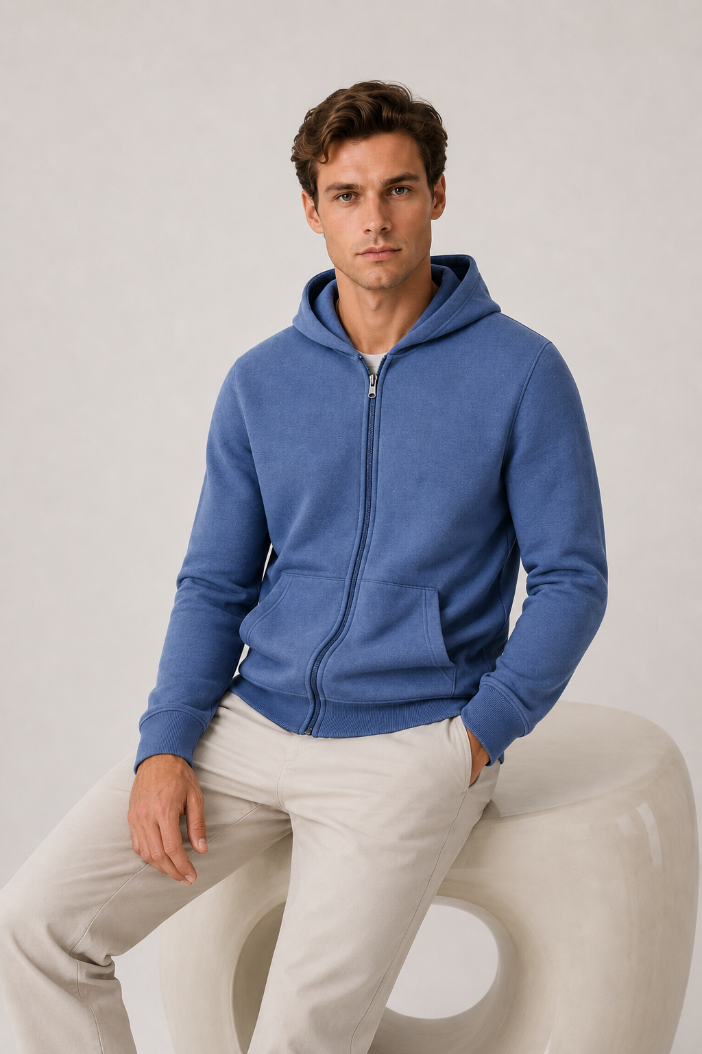 Évoque Cardigan Meerblau