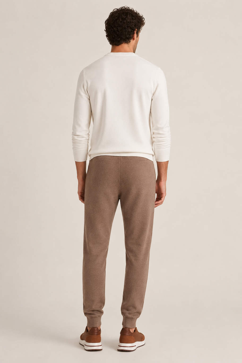 Klassische Freizeithose Braun