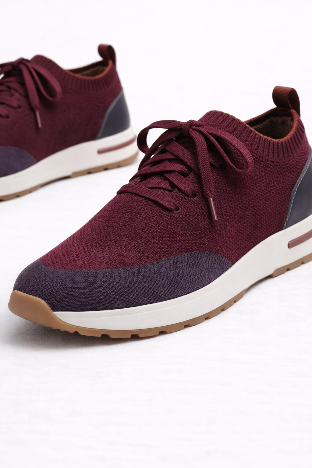 Selano Mesh Slipper Burgund