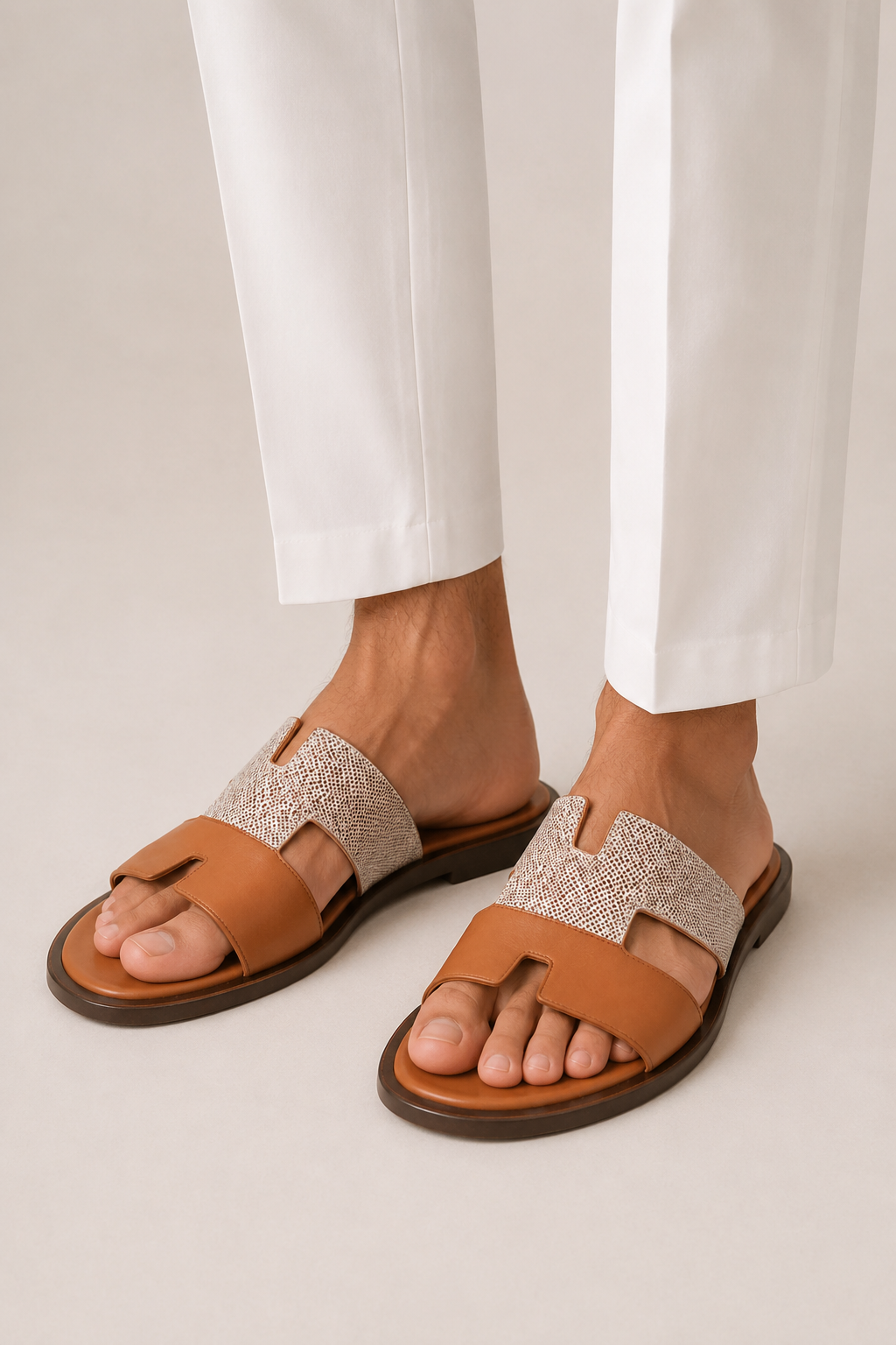 Valero Sandale Braun/Beige