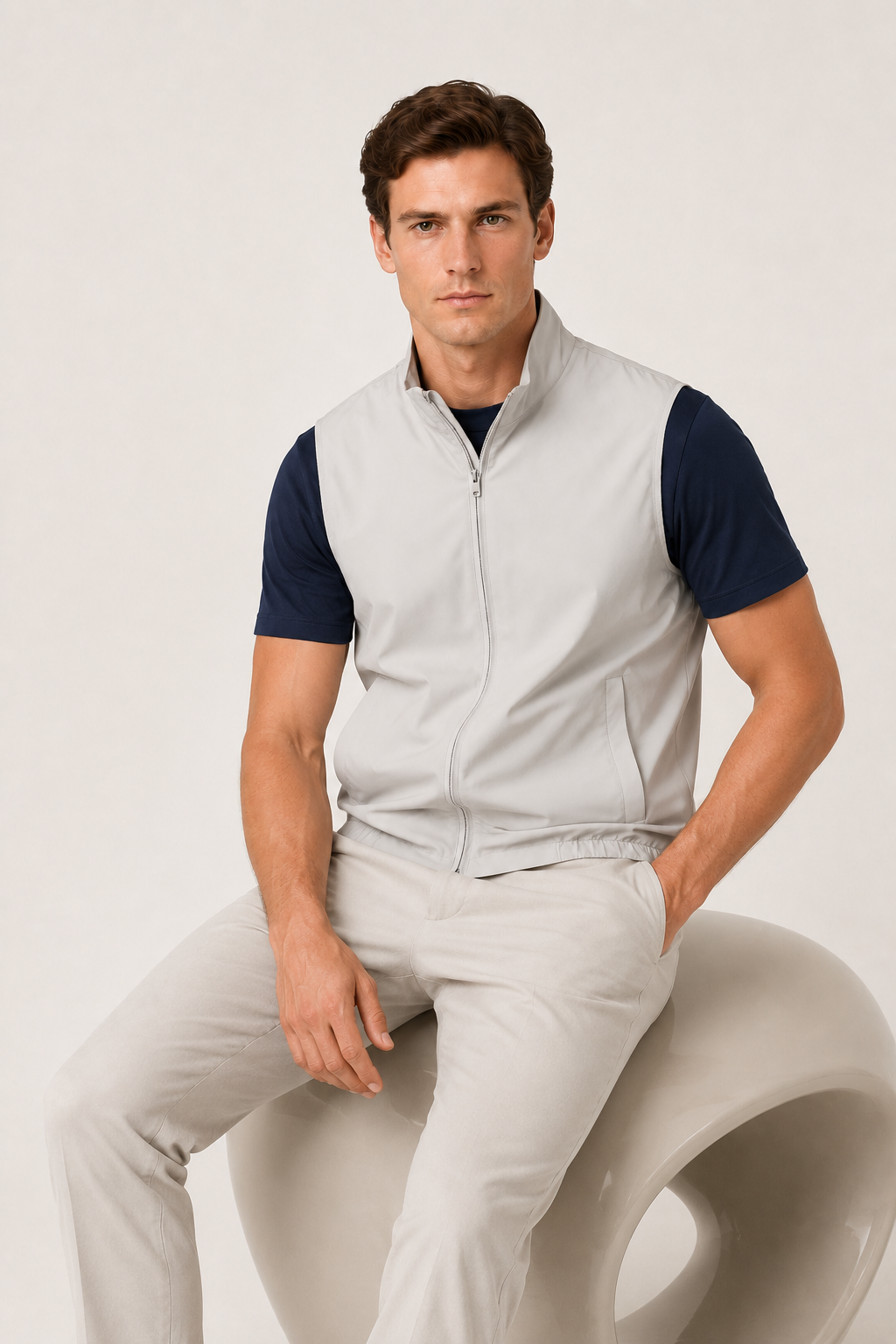 Reverso Bodywarmer Grau