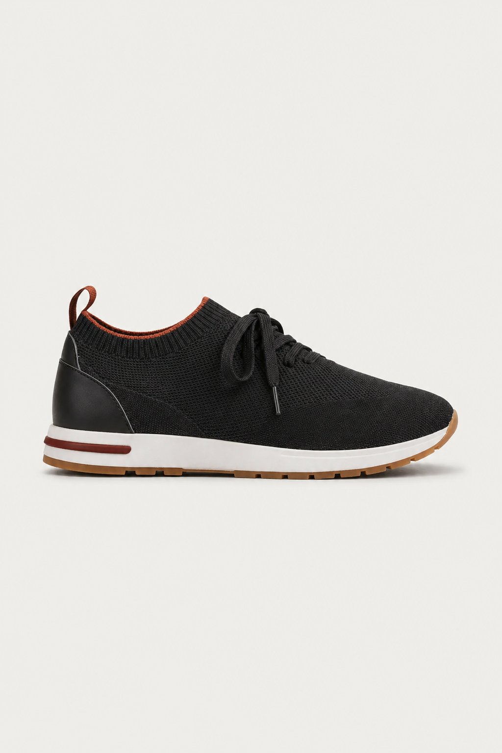 Selano Mesh Slip-On Schwarz