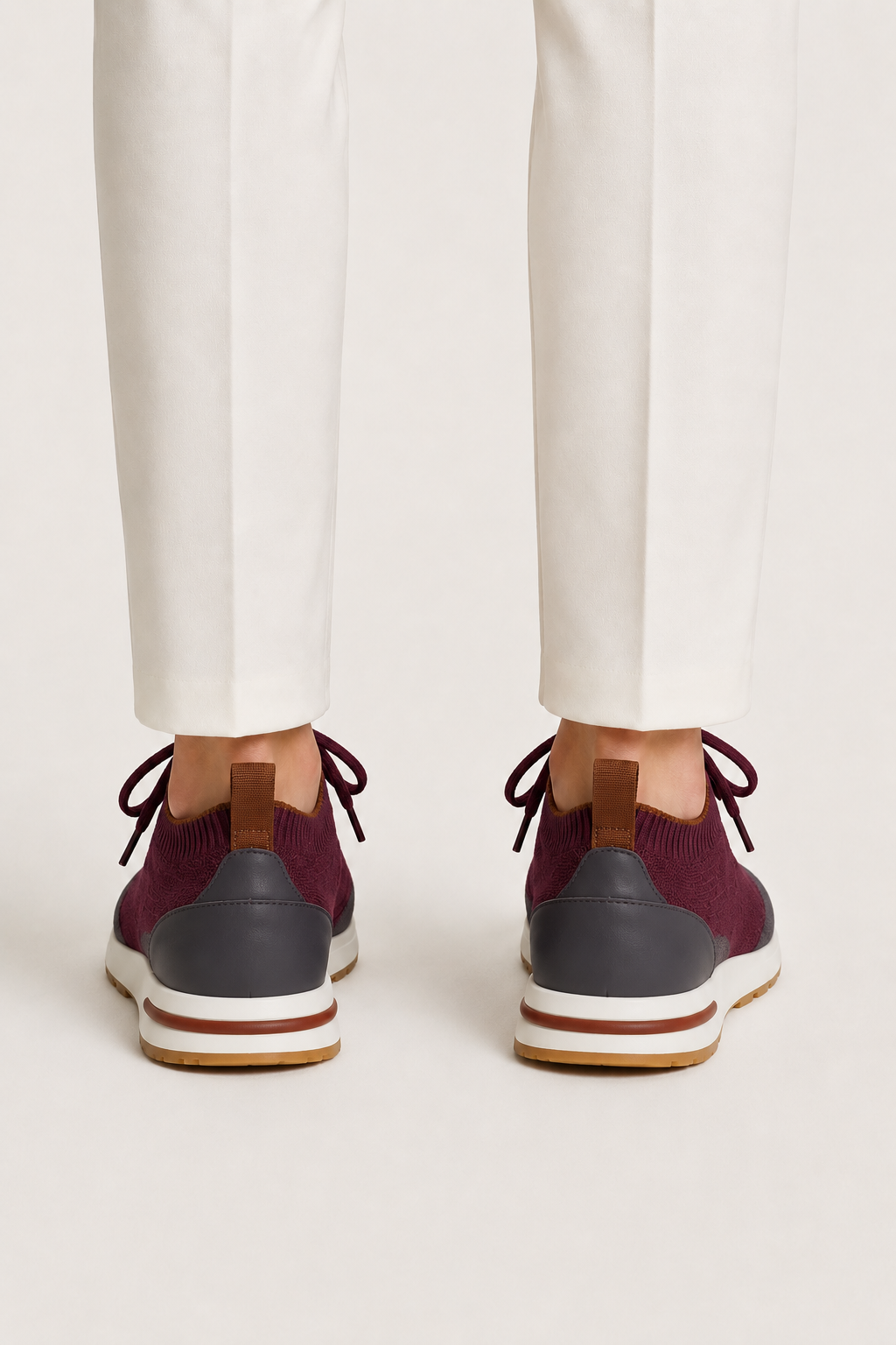 Selano Mesh Slipper Burgund