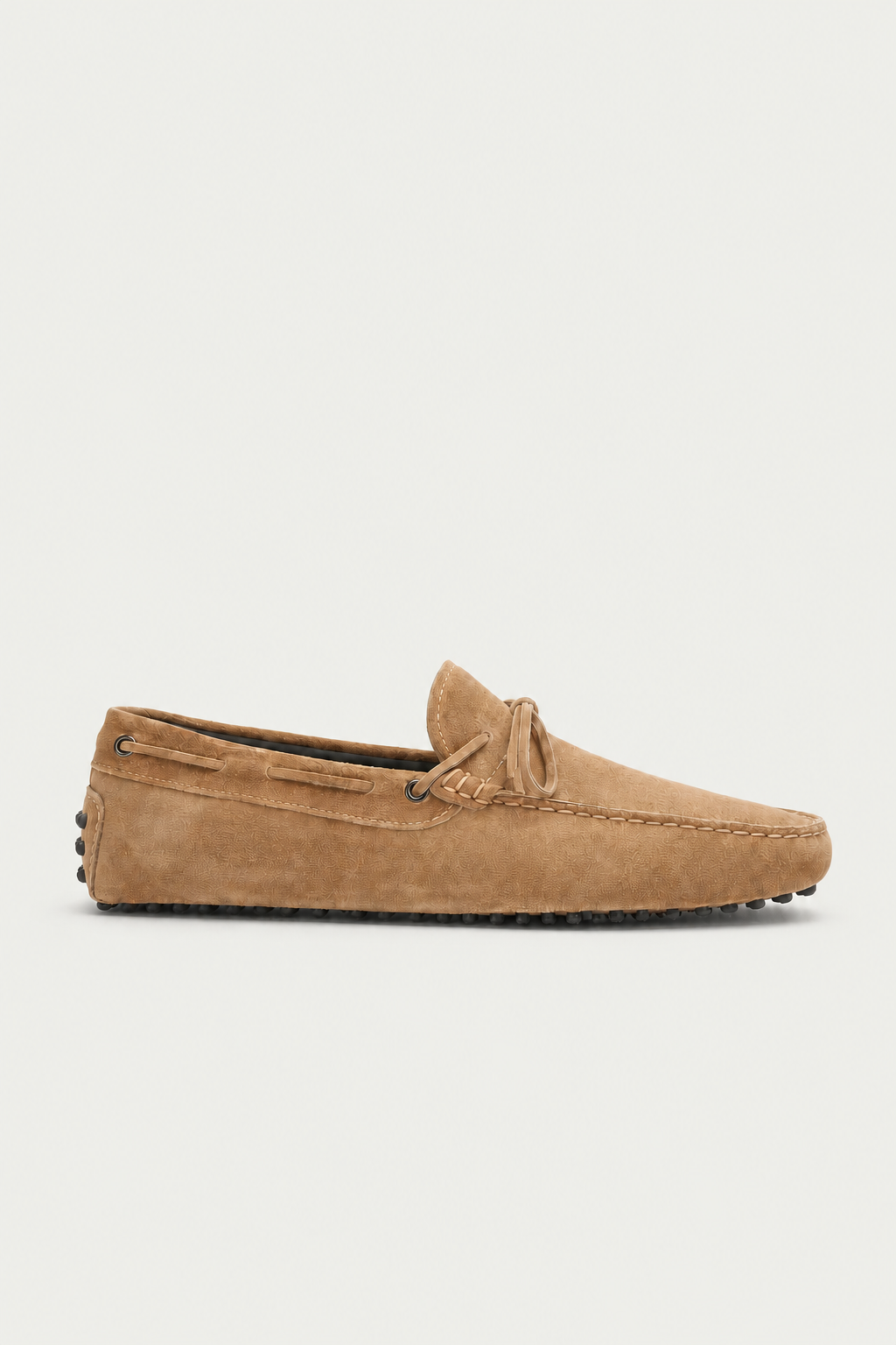 Capri Wildleder-Mokassin Beige