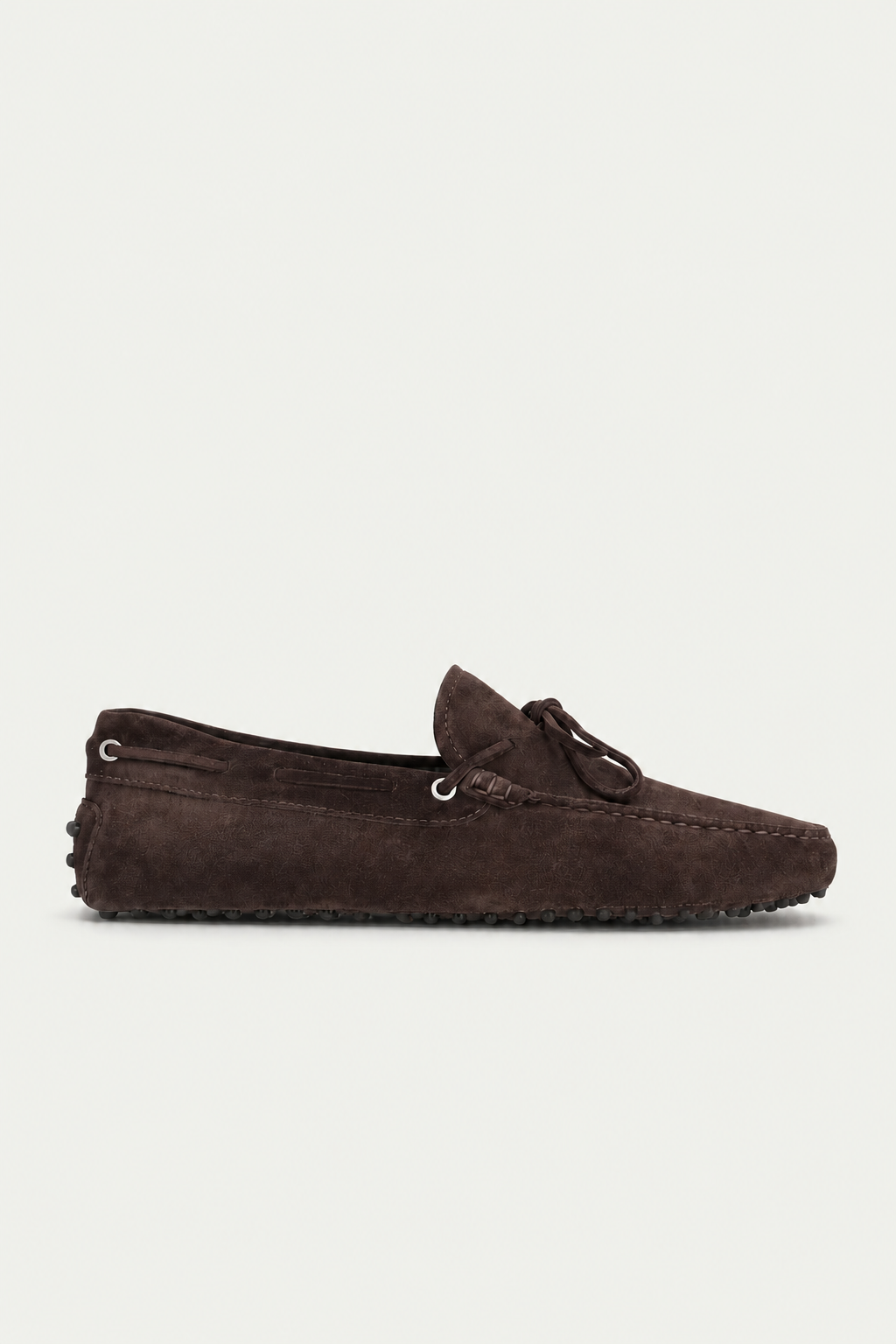 Capri Wildleder Mokassin Dunkelbraun