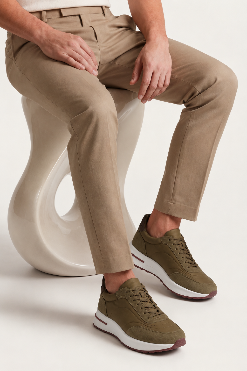 Revano Sneaker Khakigrün