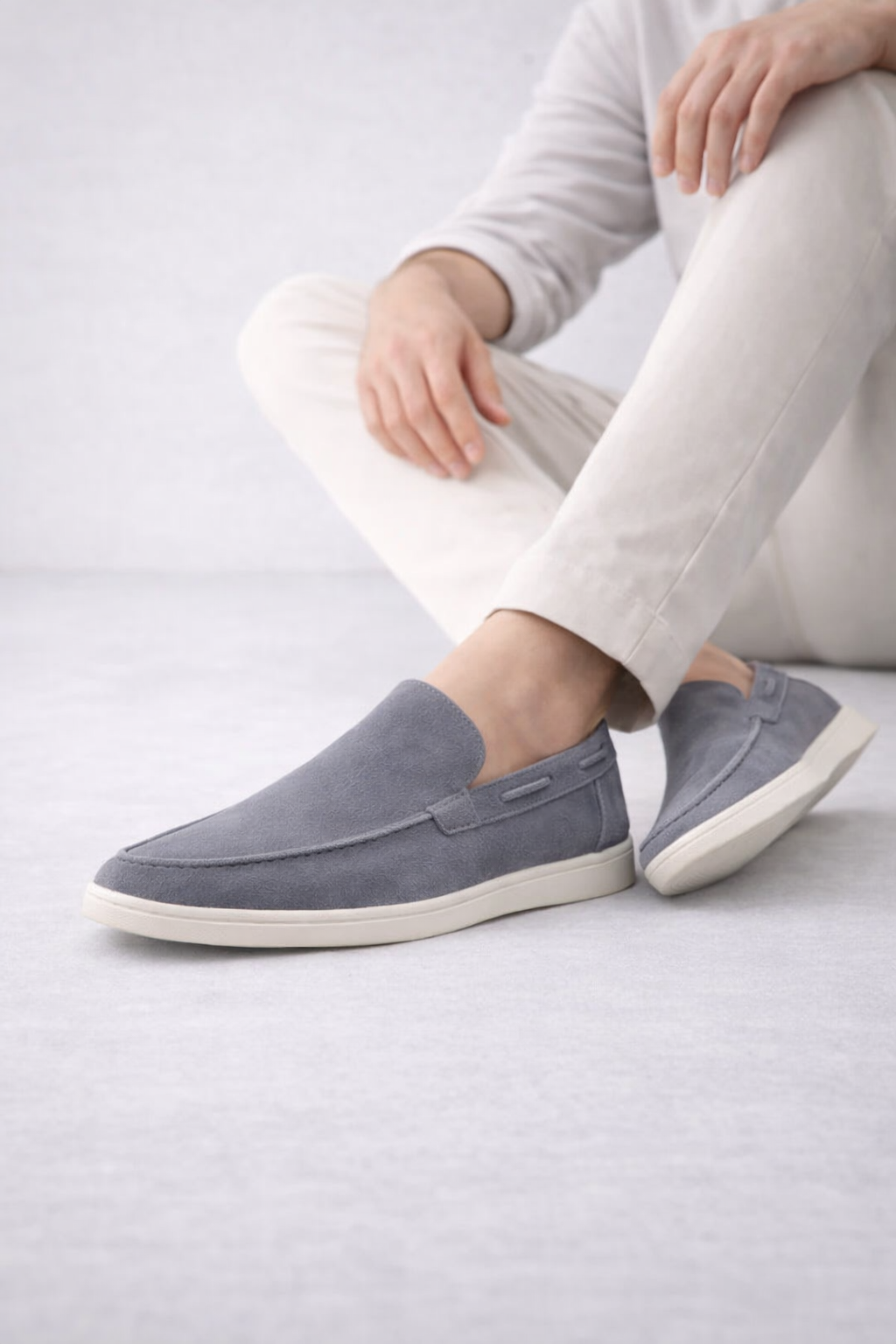Ancestral Loafer Light Grey