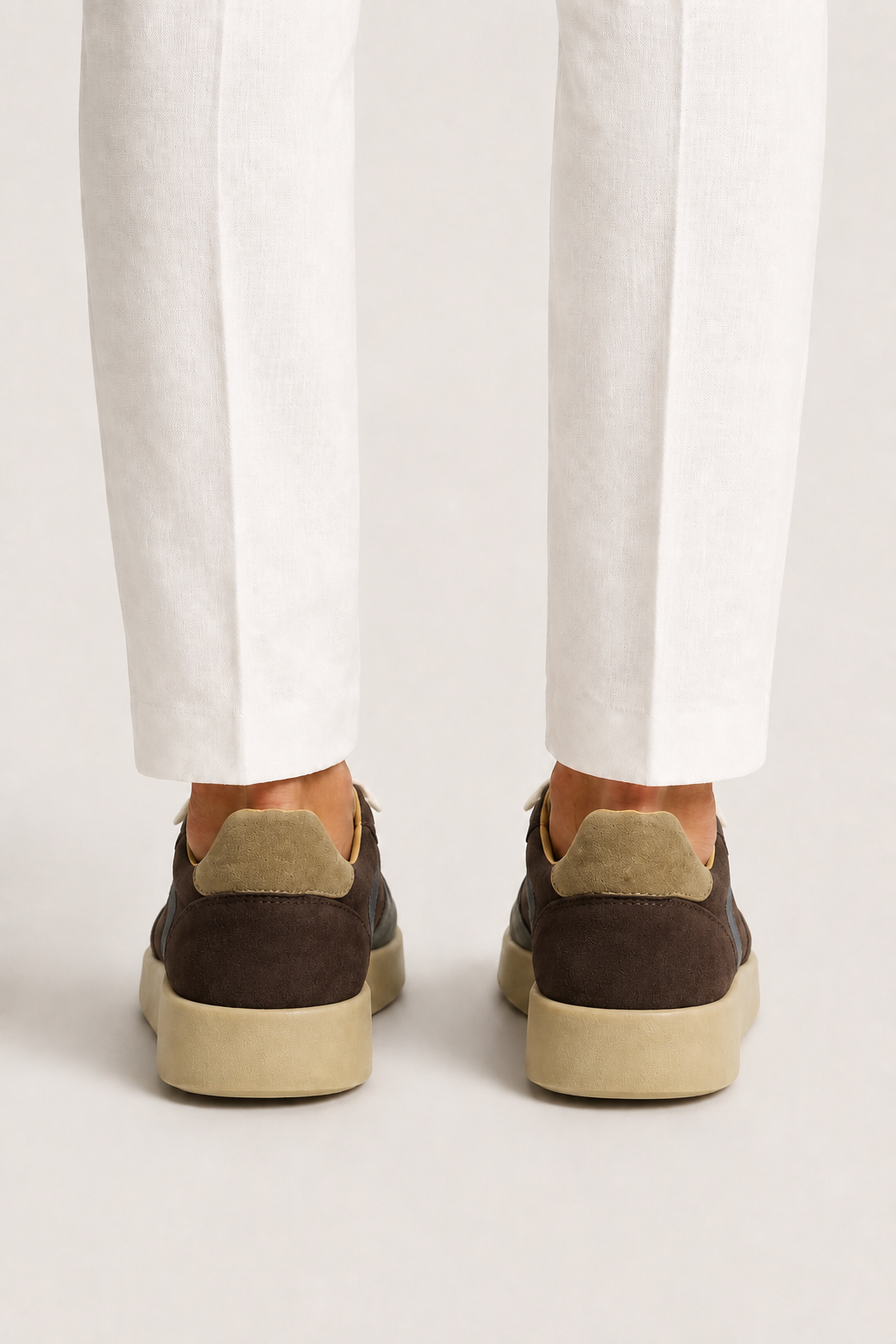 Verona Wildleder-Sneaker Dunkelbraun