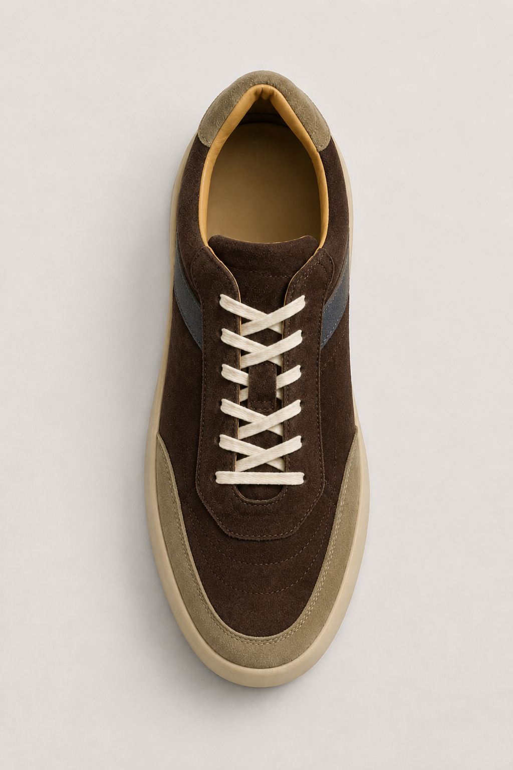 Verona Wildleder-Sneaker Dunkelbraun