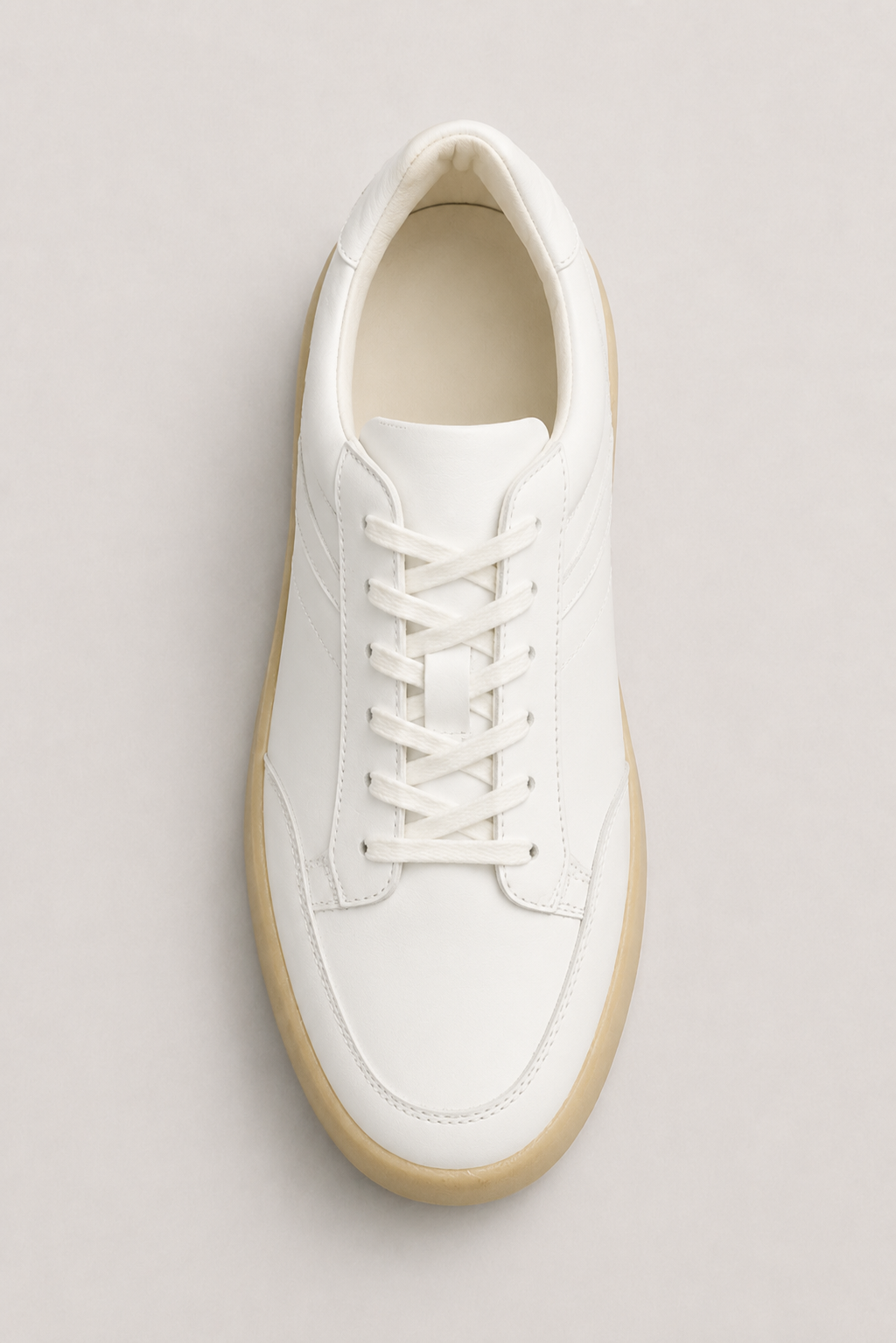Verona Leder-Sneaker Weiß