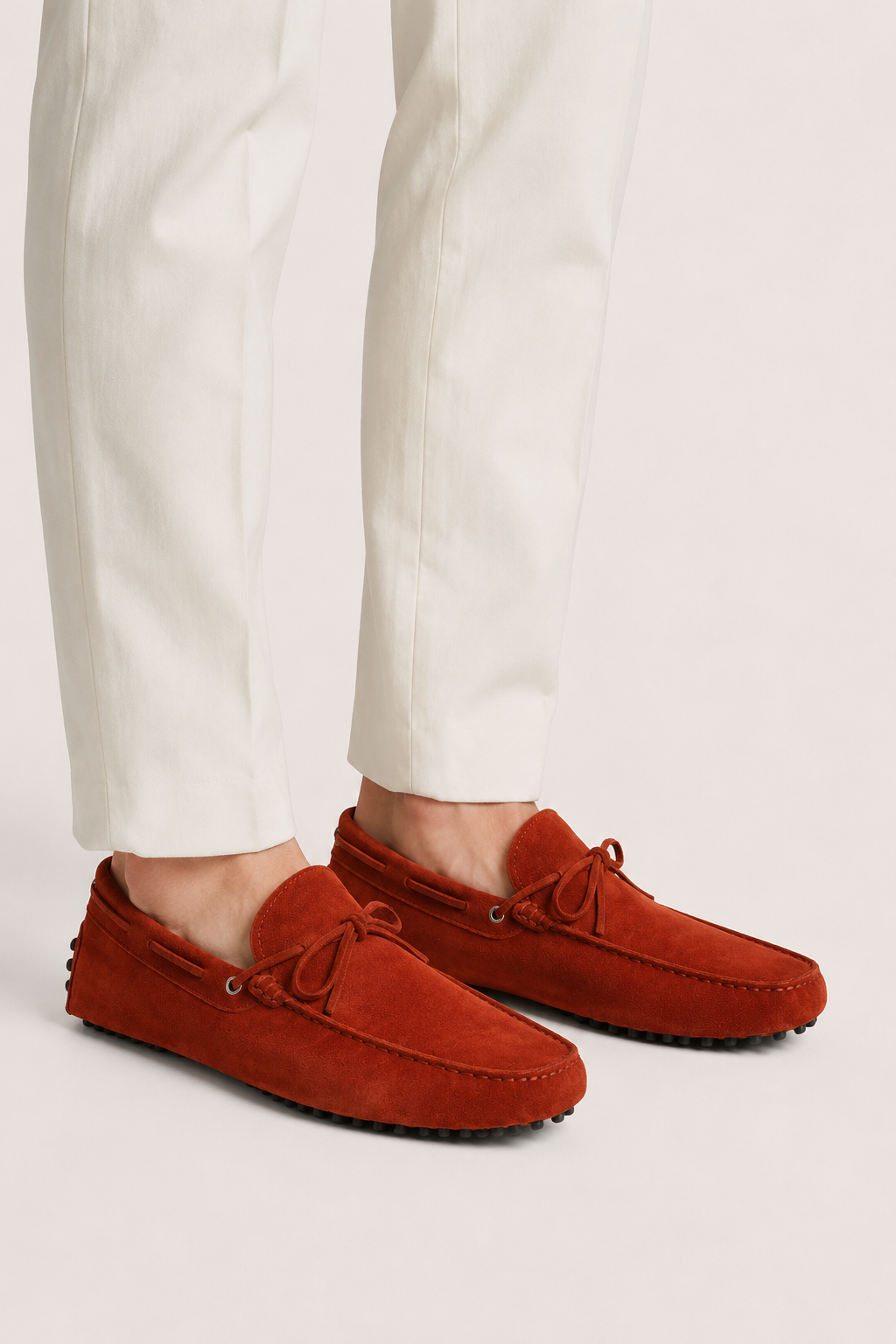 Capri Wildleder Mokassin Karamell