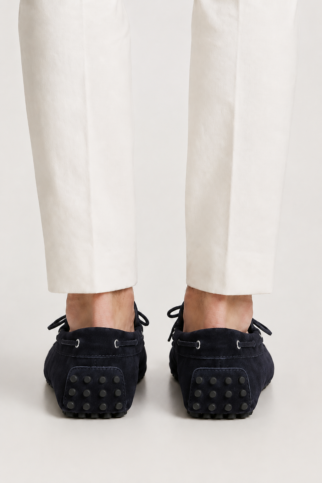 Capri Wildleder Mokassin Marine