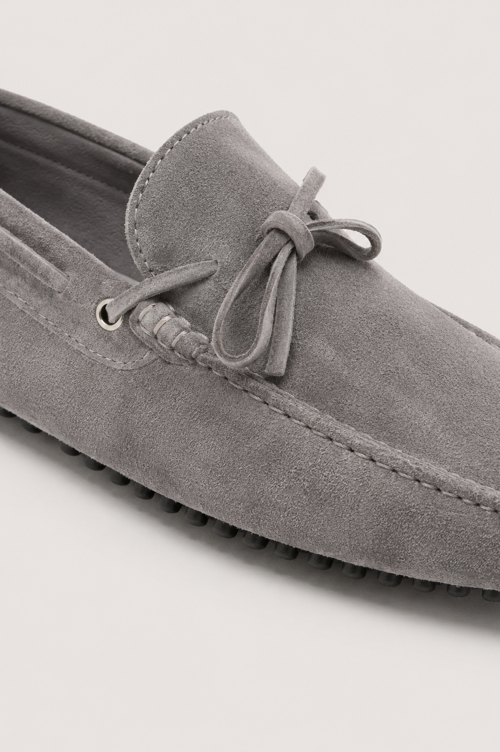 Capri Wildleder Mokassin Grau