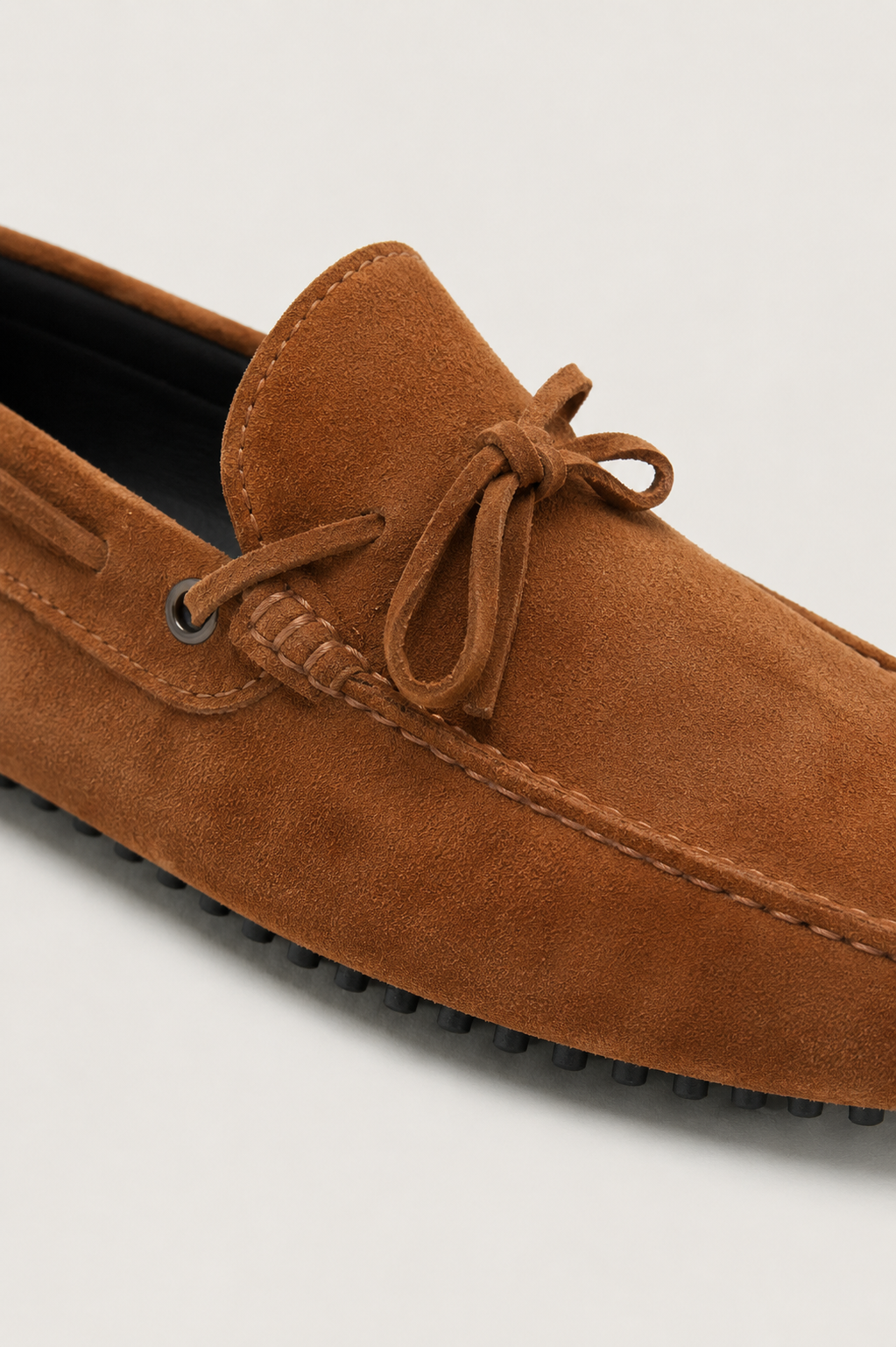 Capri Mokassin Wildleder Braun