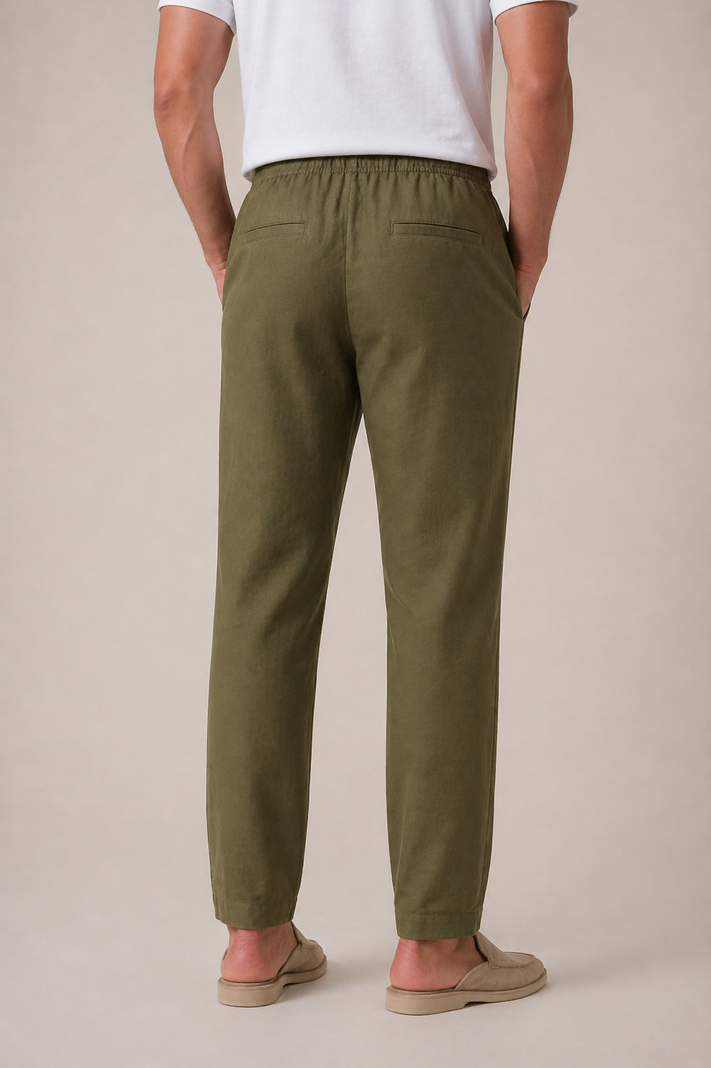 Leinenhose Bayside Olive