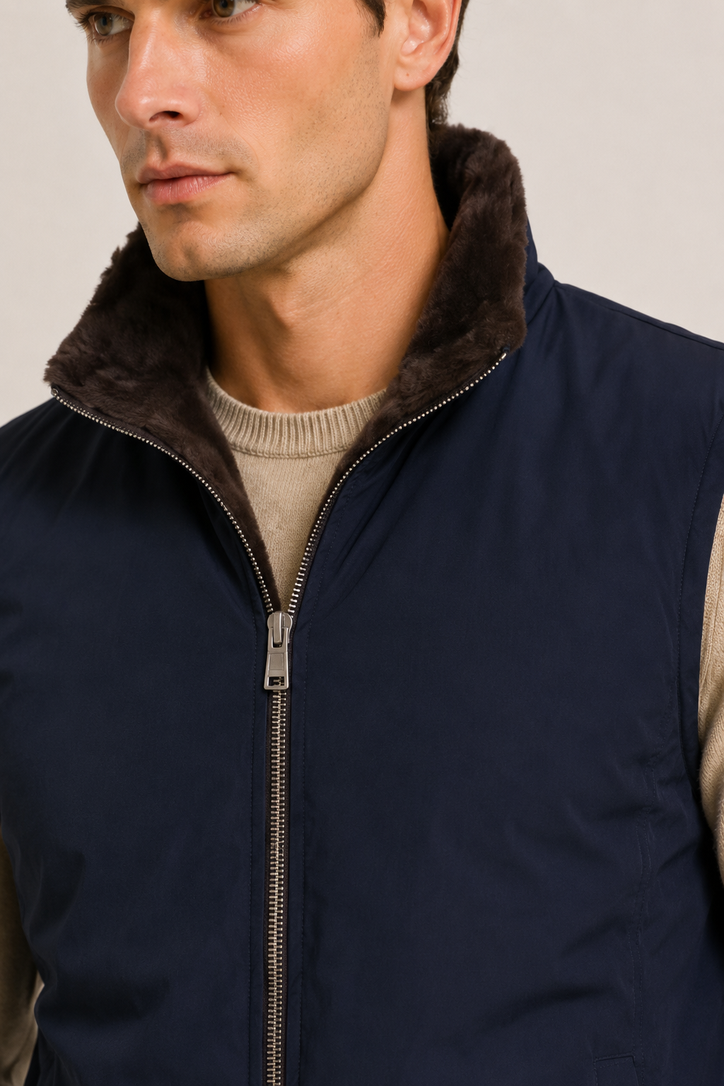 Reverso Bodywarmer Grau