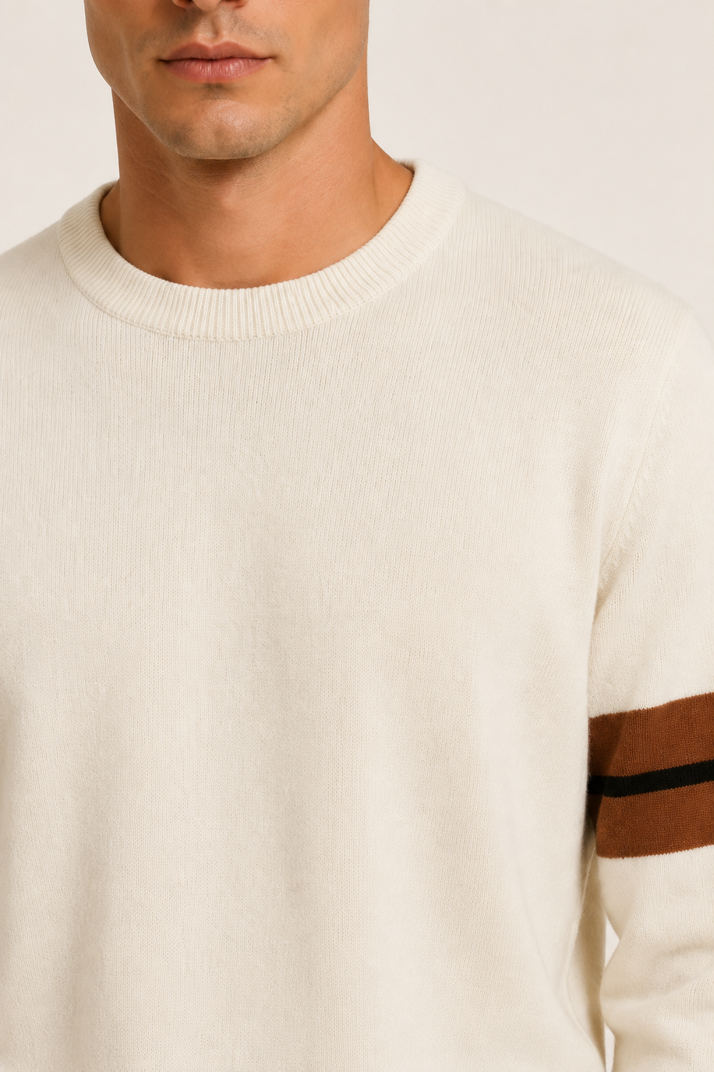 Sereno Cashmere Crewneck White