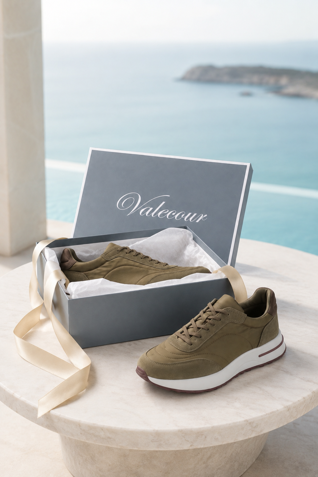 Revano Sneaker Khakigrün