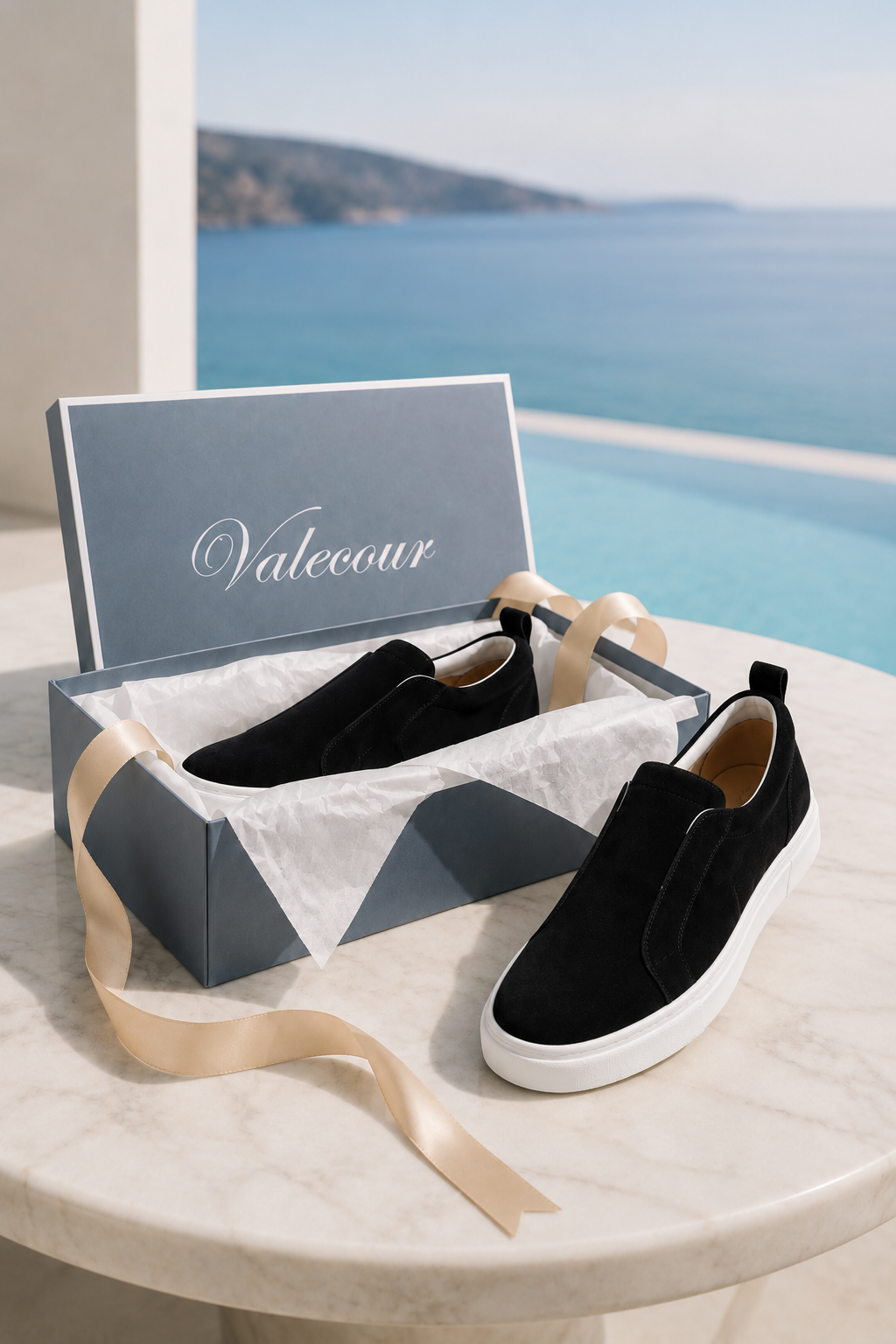 Savien Slip-On Schwarz