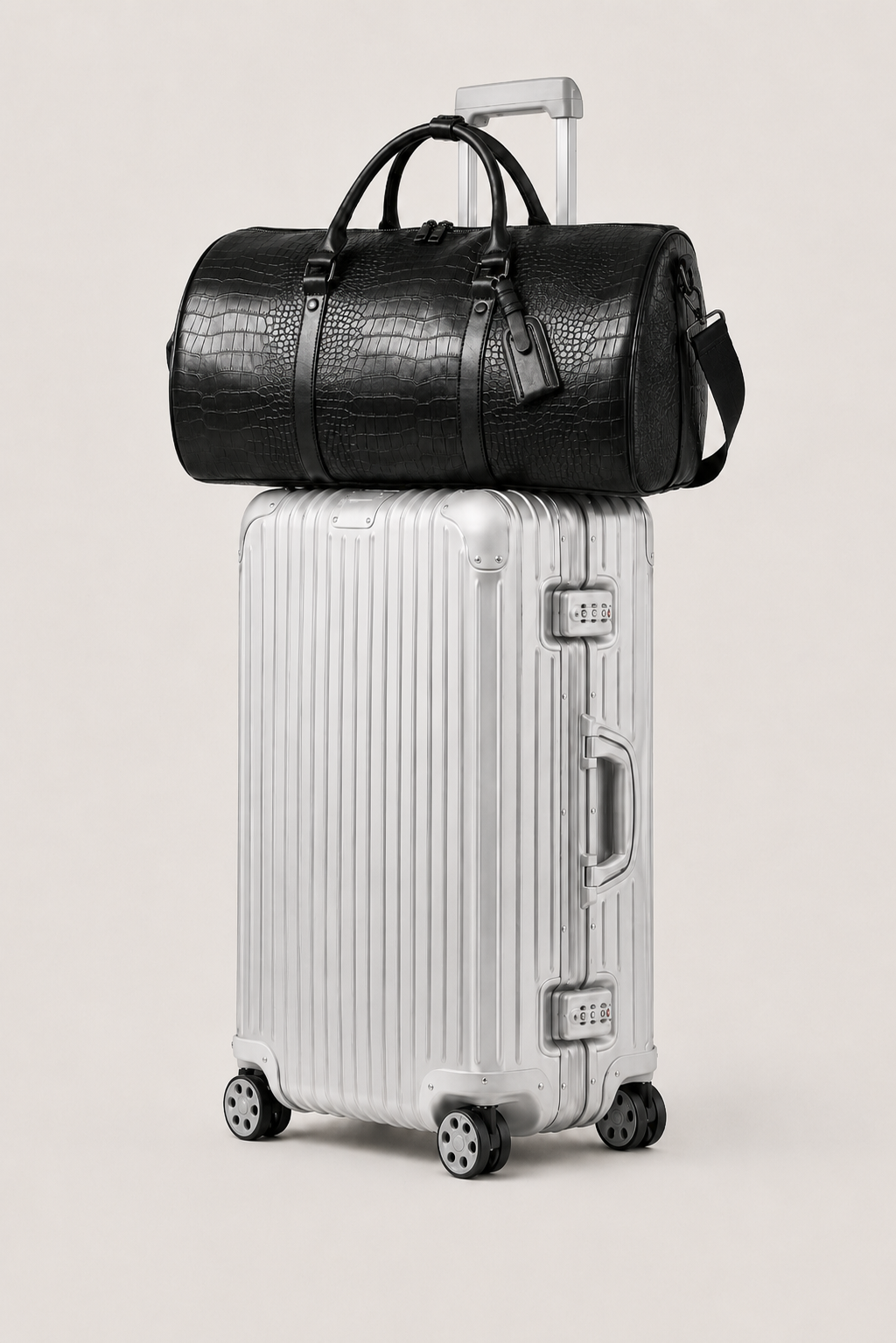Croco Duffel Bag