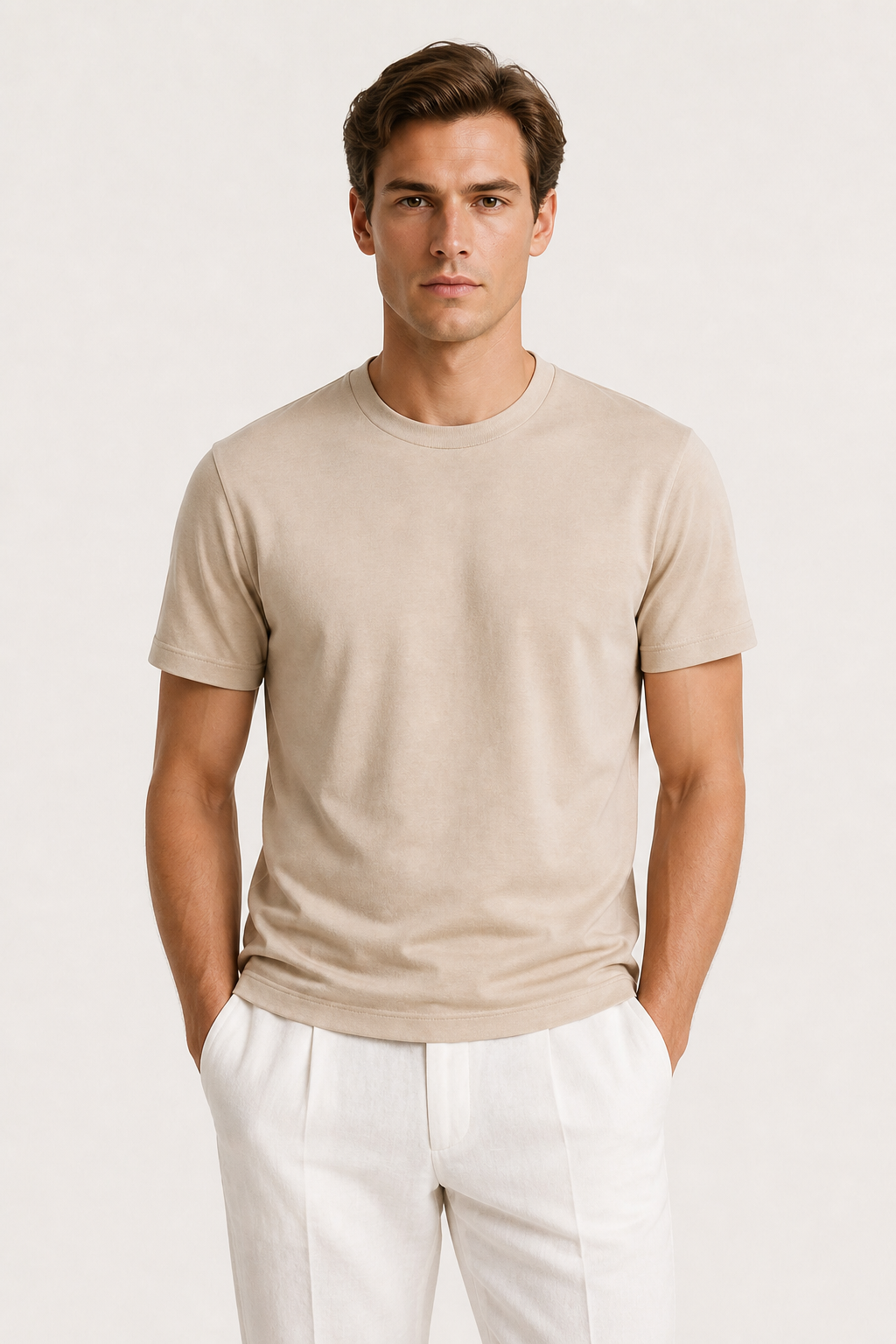 Azuro T-Shirt Beige