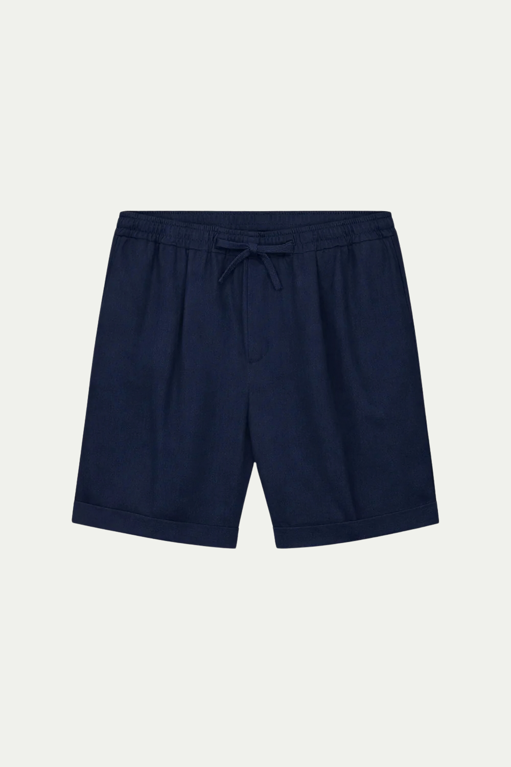 Navy Linen Bayside Shorts