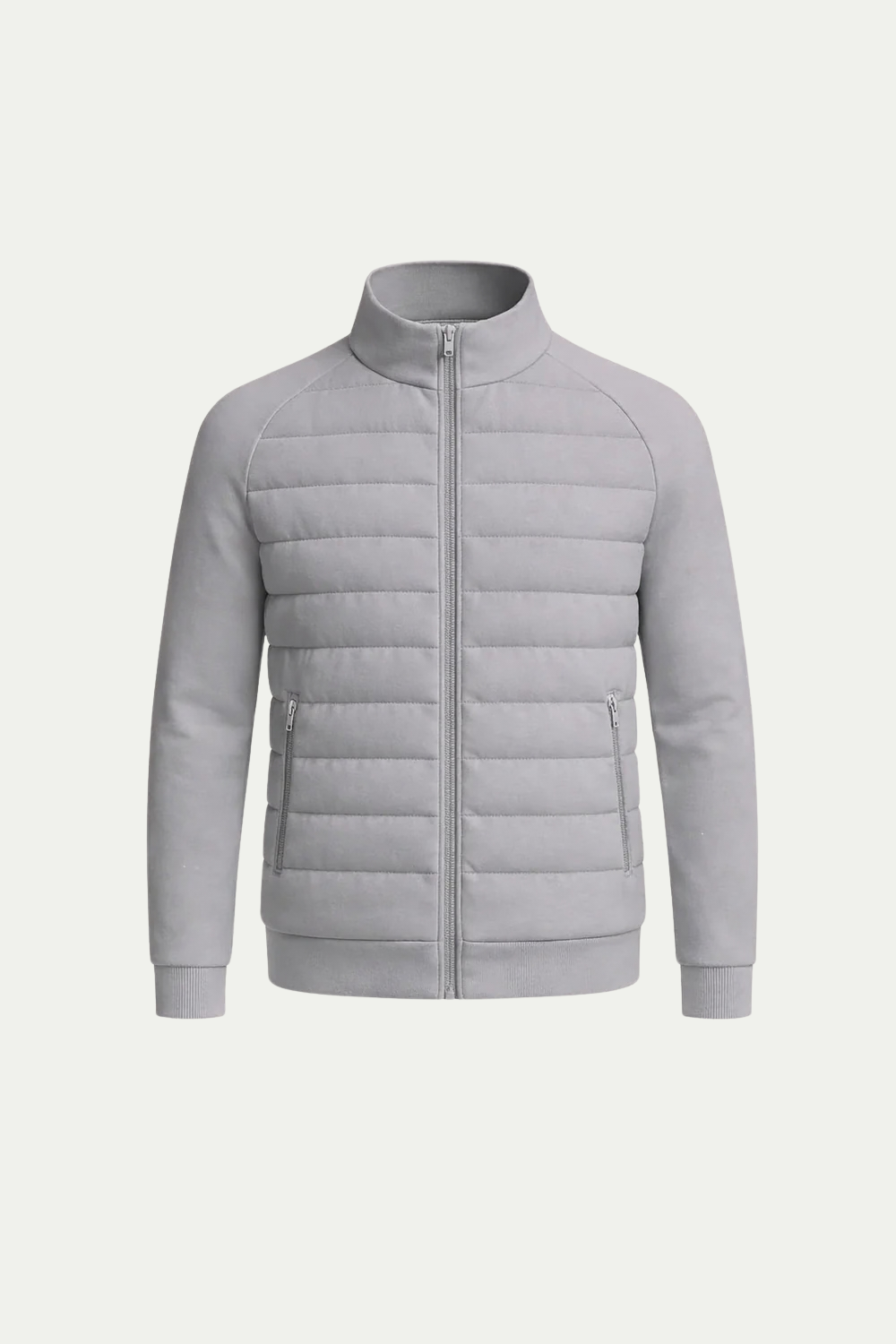 Essential Hybrid Jacke Grau
