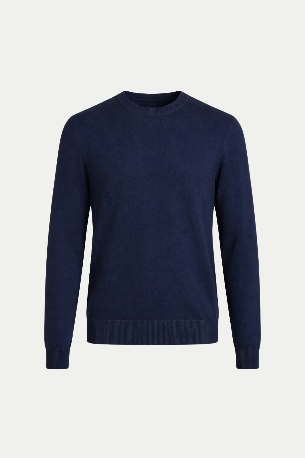 Feinstrick Pullover Marineblau