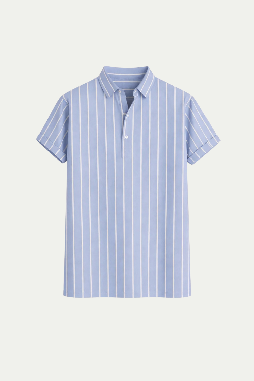 Heritage Stripe Sleeve Light Blue