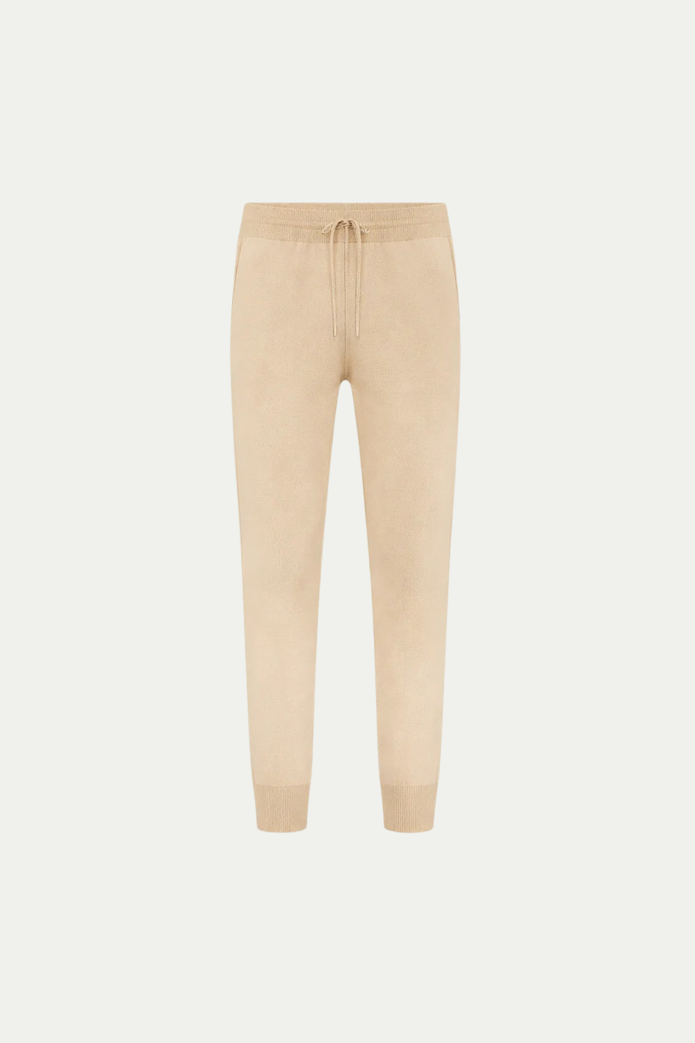 Contour Knit Jogger Beige