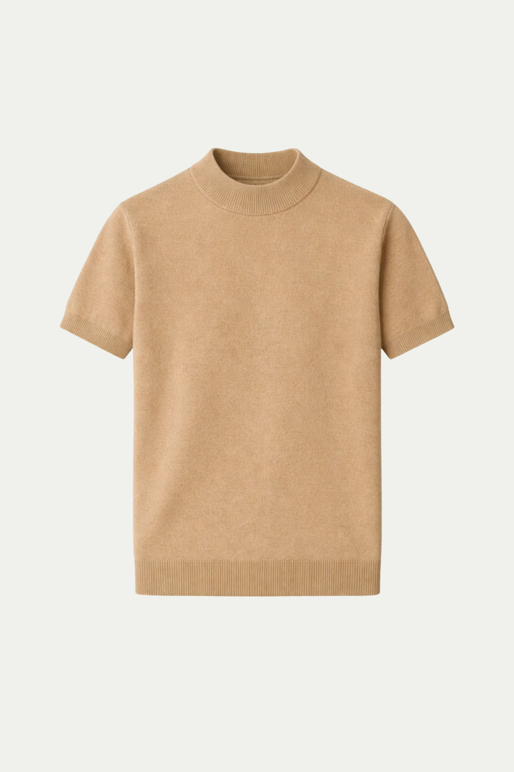 Azure Strick-T-Shirt Sand