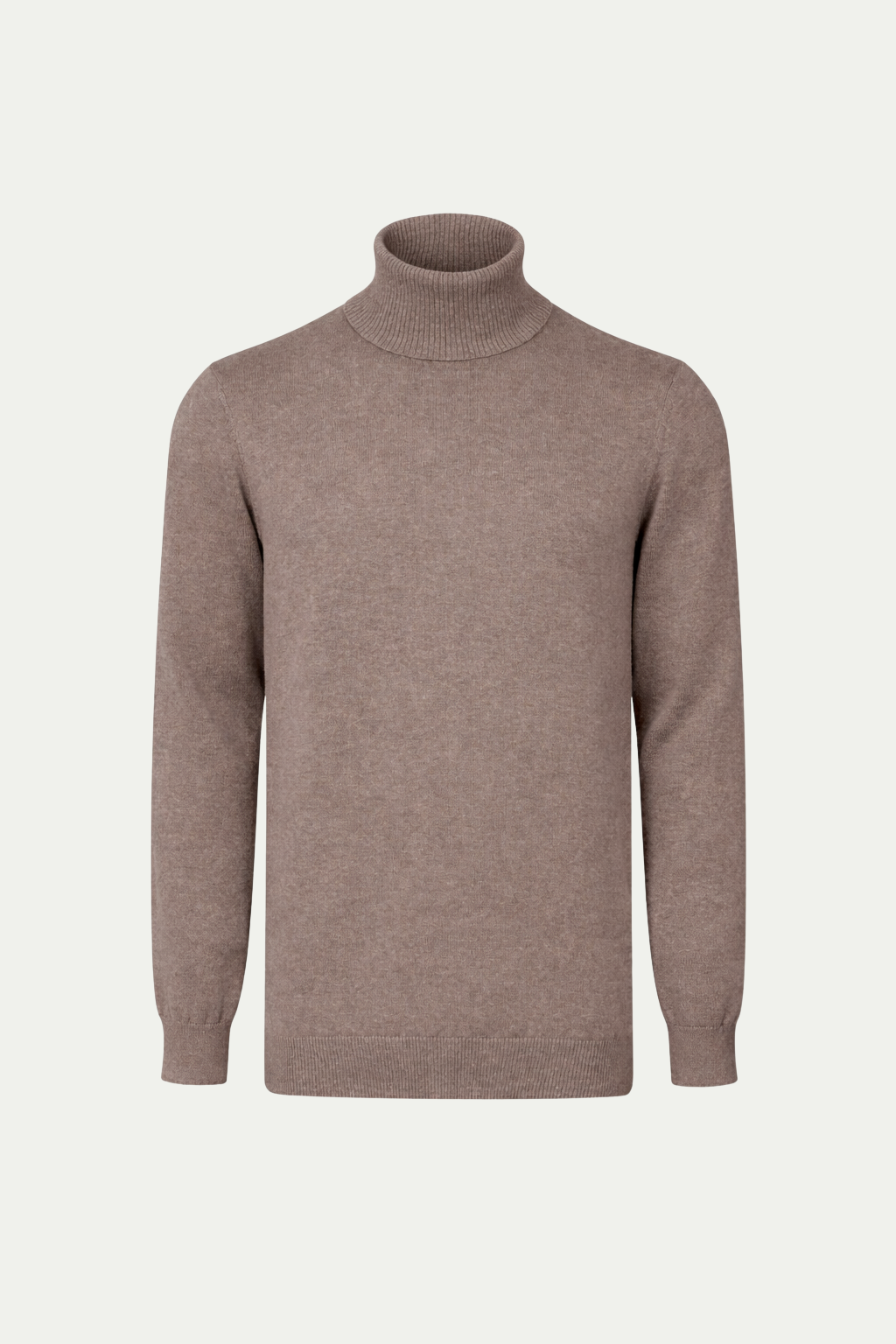 Intemporel Rollkragenpullover Taupe