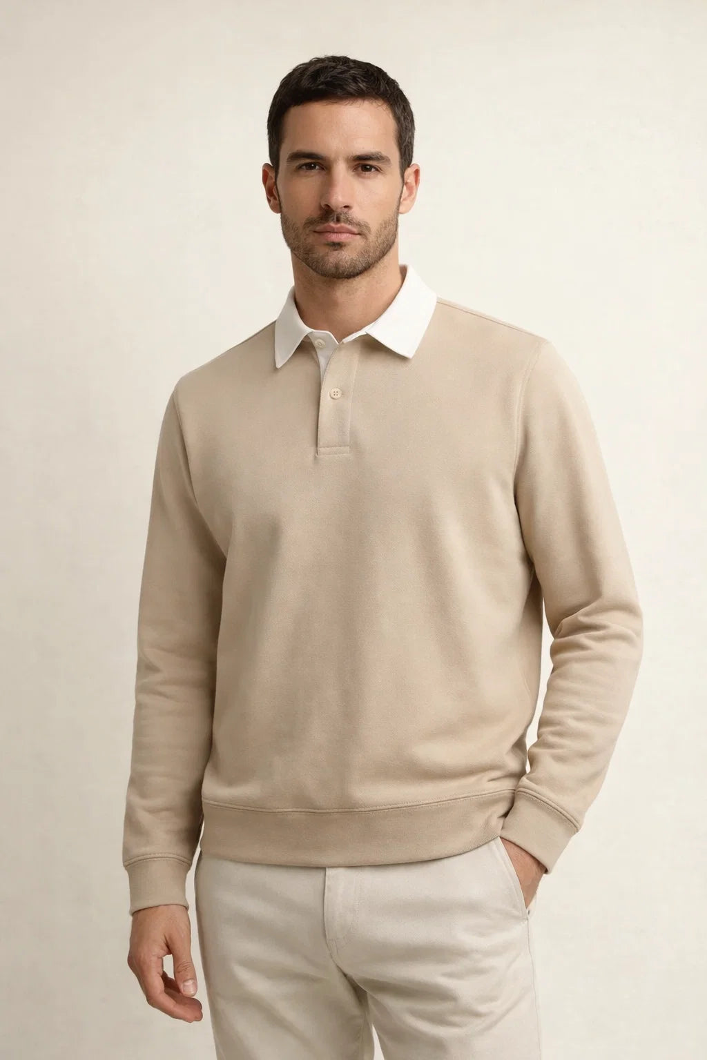 Élitaire Polo Beige