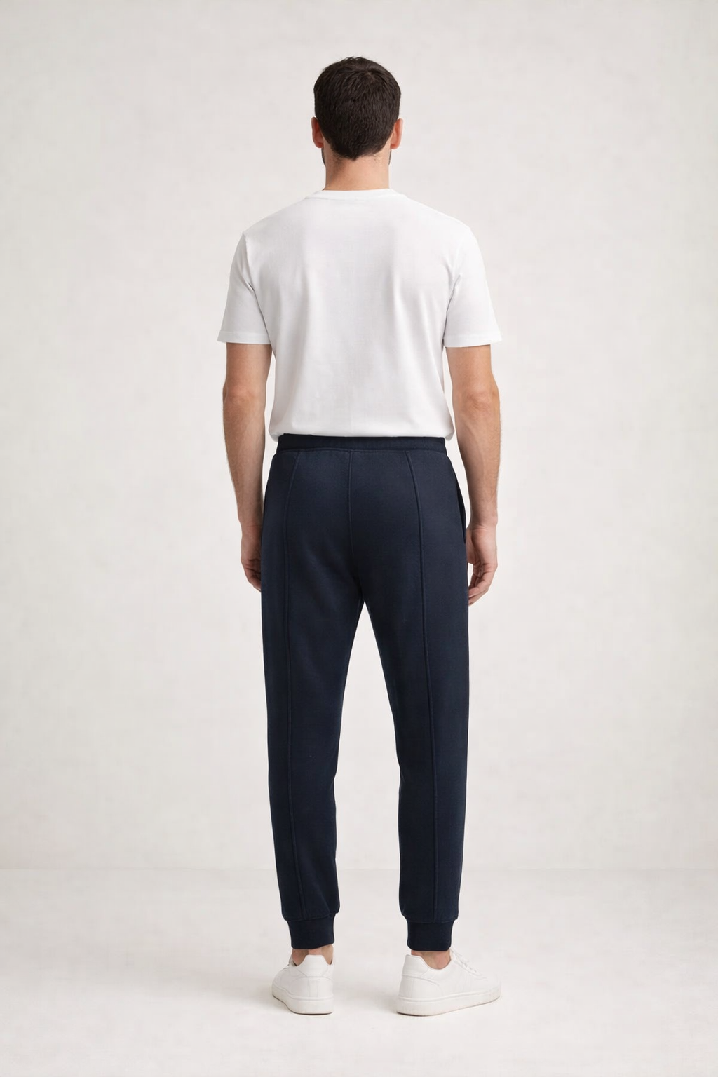 Klassische Freizeithose Marineblau