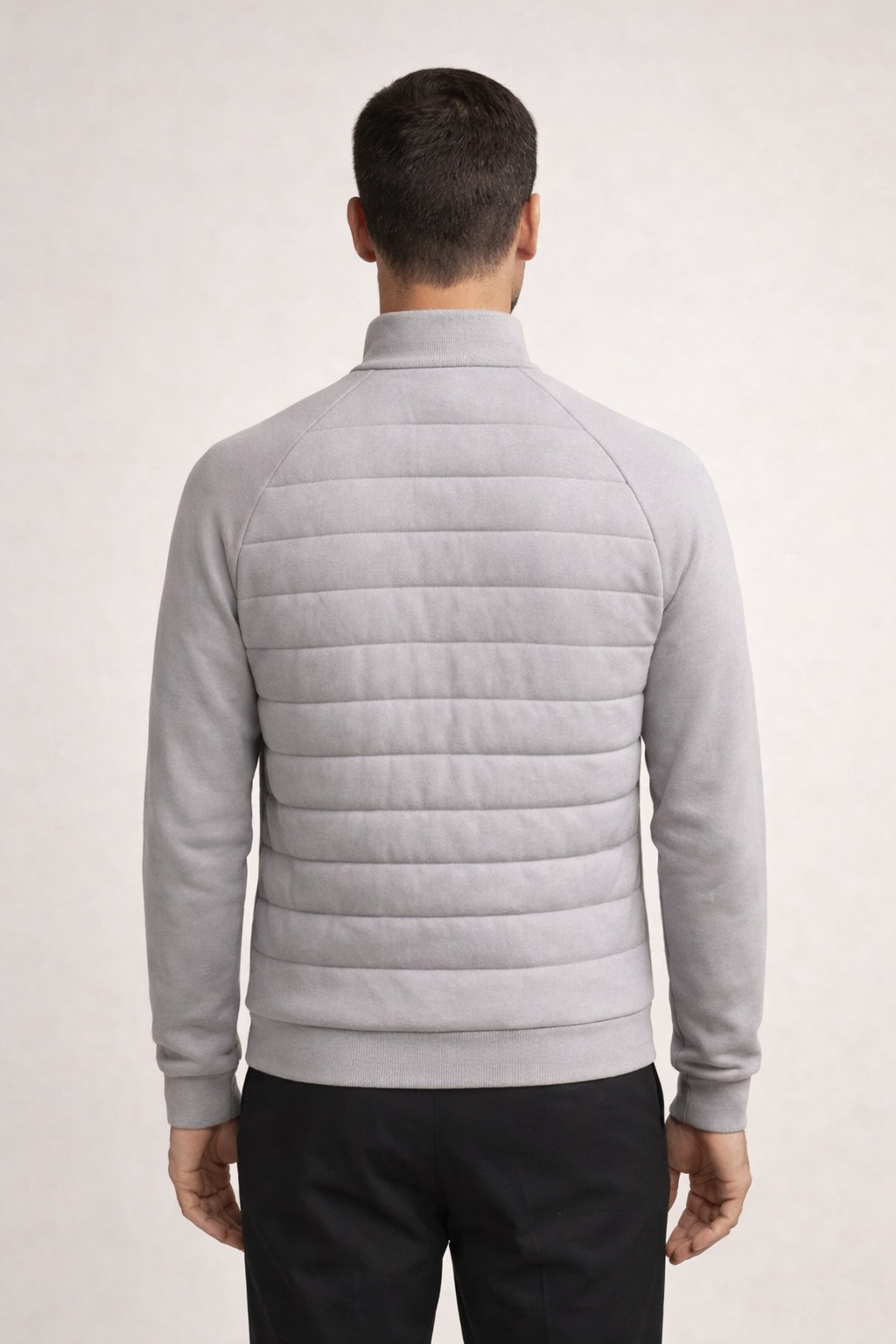 Essential Hybrid Jacke Grau