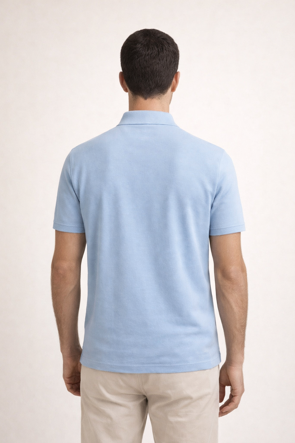 Raffiniertes Polo Hellblau