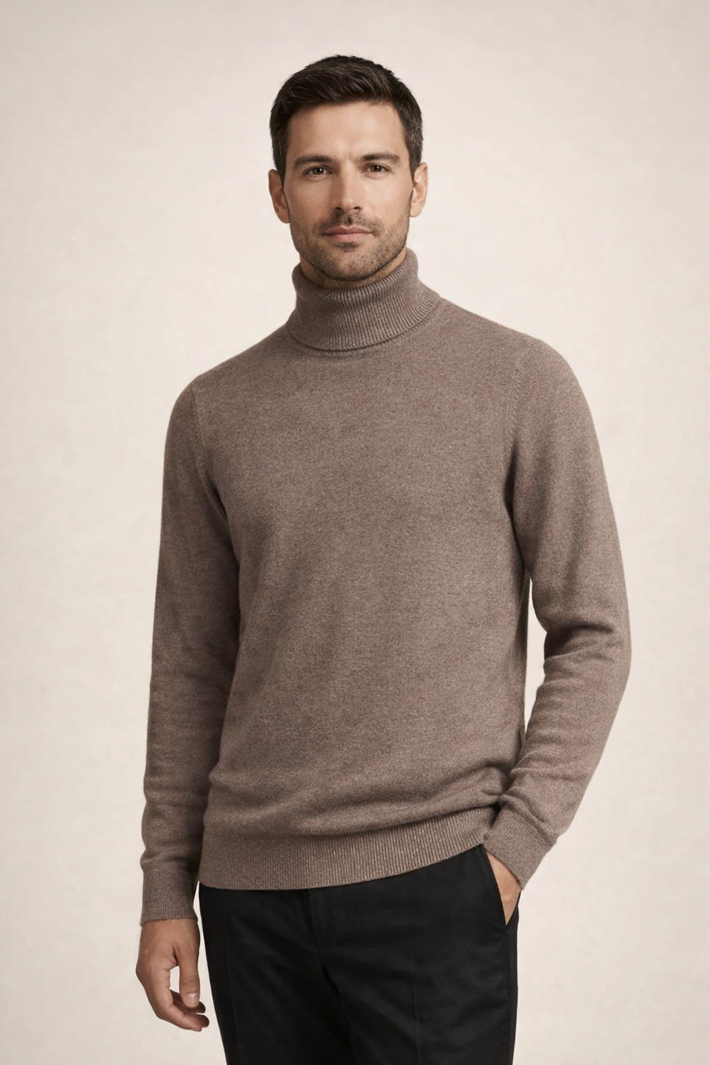 Intemporel Turtleneck Taupe