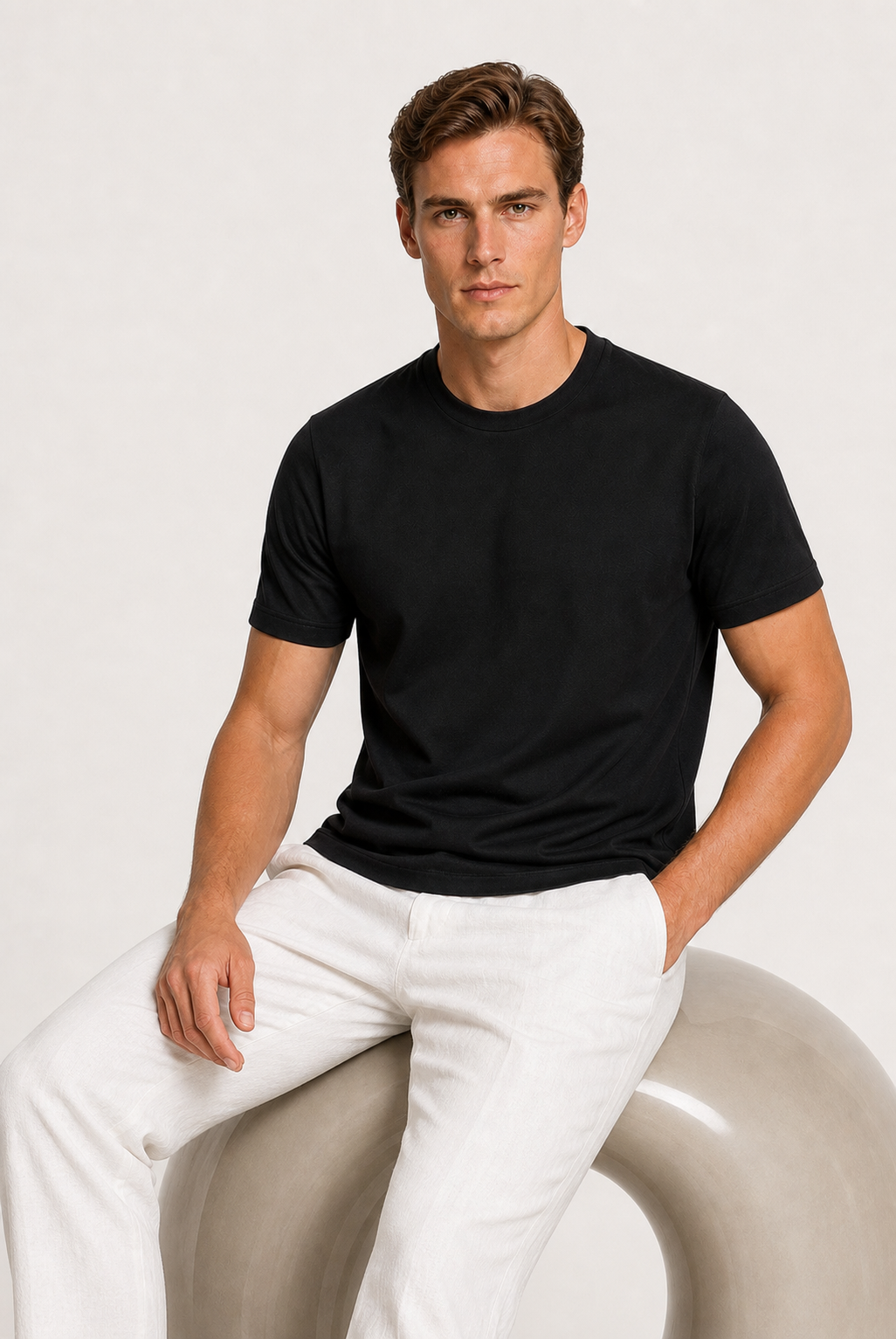 Azuro Tee Schwarz